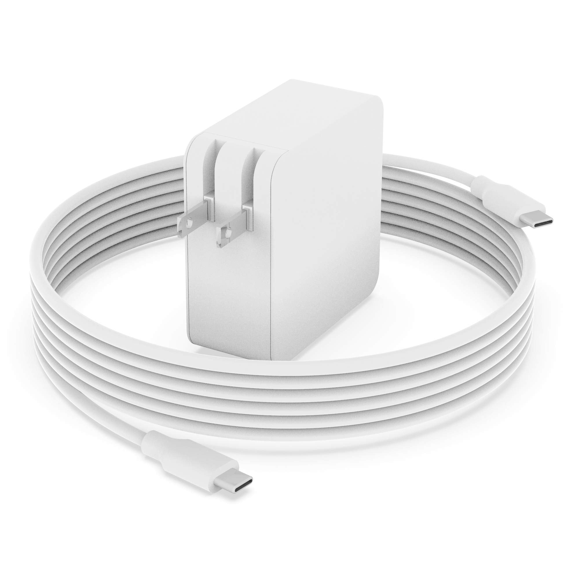 65W 45W Usb C Ac Charger Fit For Google Pixelbook,Pixelbook Go Ga00526 Us M3 Ga00519 Us Type C Laptop Power Supply Adapter Cord