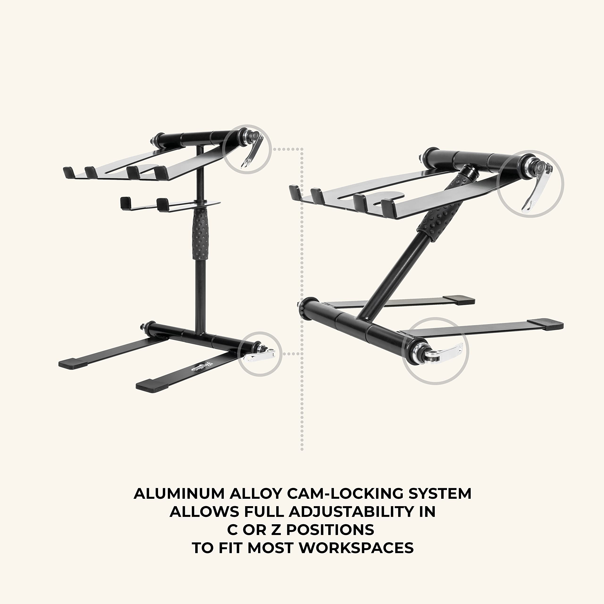 Headliner Los Angeles Digistand Pro Folding Dj Laptop Stand (Hl20005)