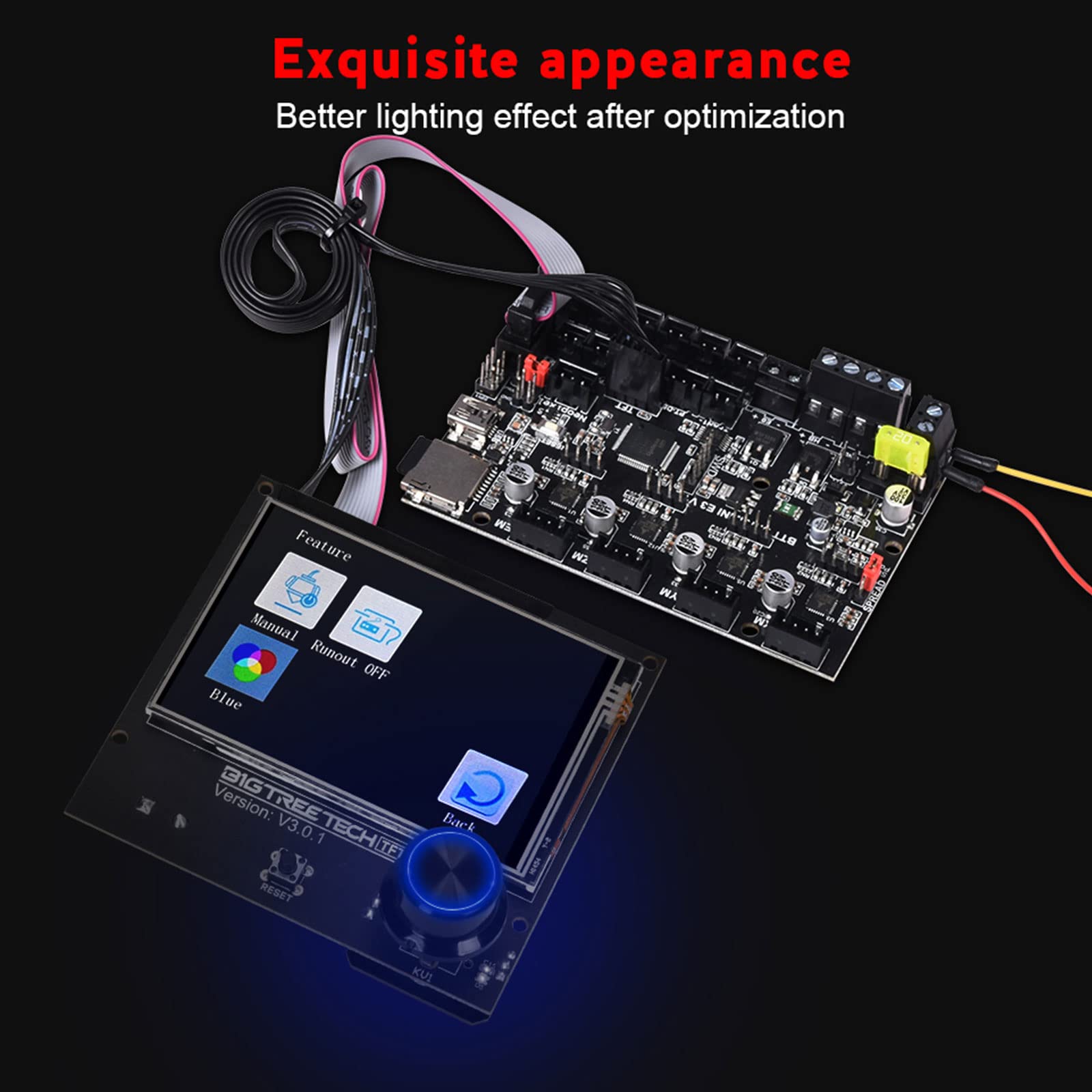 Bigtreetech Tft35 E3 V3.0.1 Graphic Smart Display Panel Board For Ender 3 Compatible With Skr Mini E3 V3.0, Skr 3/Ez, Octopus/Pr