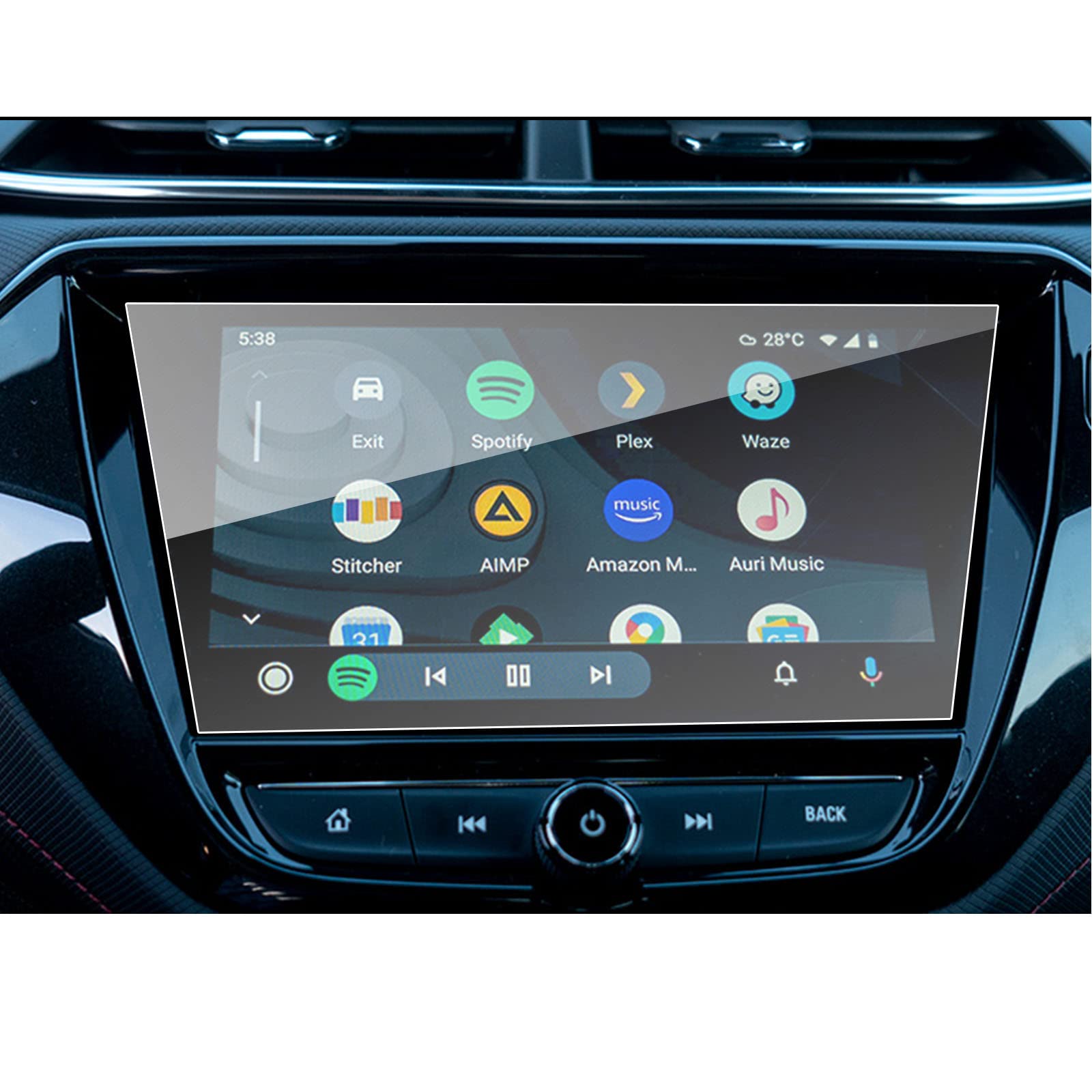 Sxcy 2023 Trailblazer Screen Protector For 2021 2022 2023 Chevy Trailblazer Touch Screen Protector[Lt Activ Rs Trims Available 8 Inch]