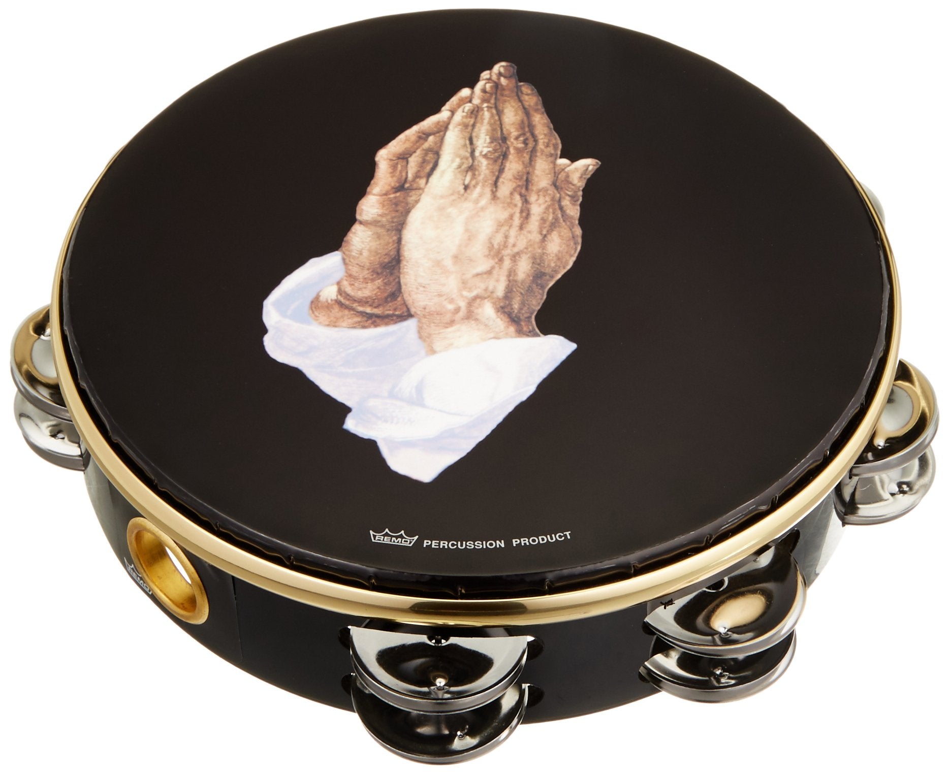 Remo Praise Tambourine   Praying Hand , 8'
