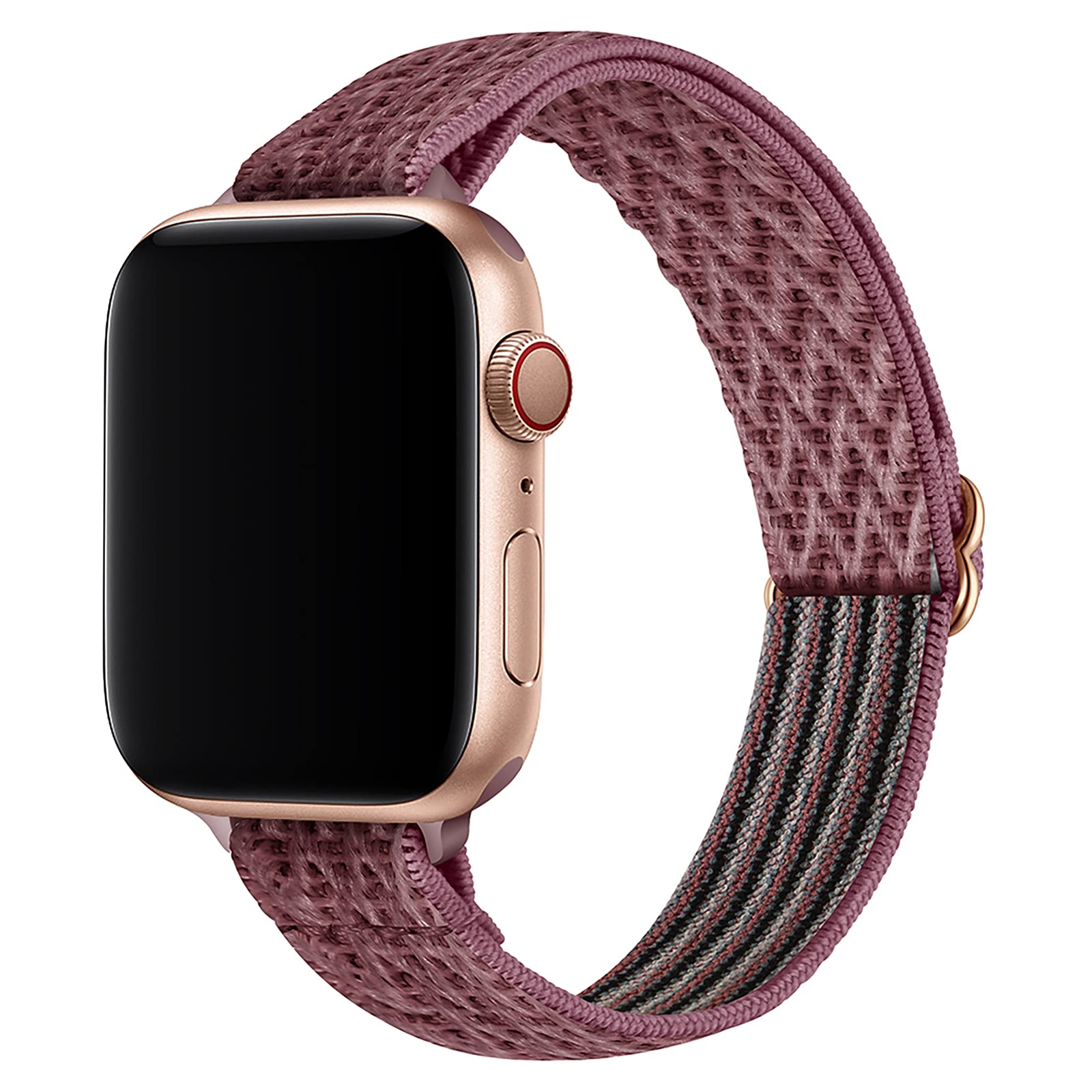 Sicciden Slim Stretchy Bands Compatible With Apple Watch Band 42Mm (Series 10) 41Mm 40Mm 38Mm, Women Band Nylon Thin Strap For I