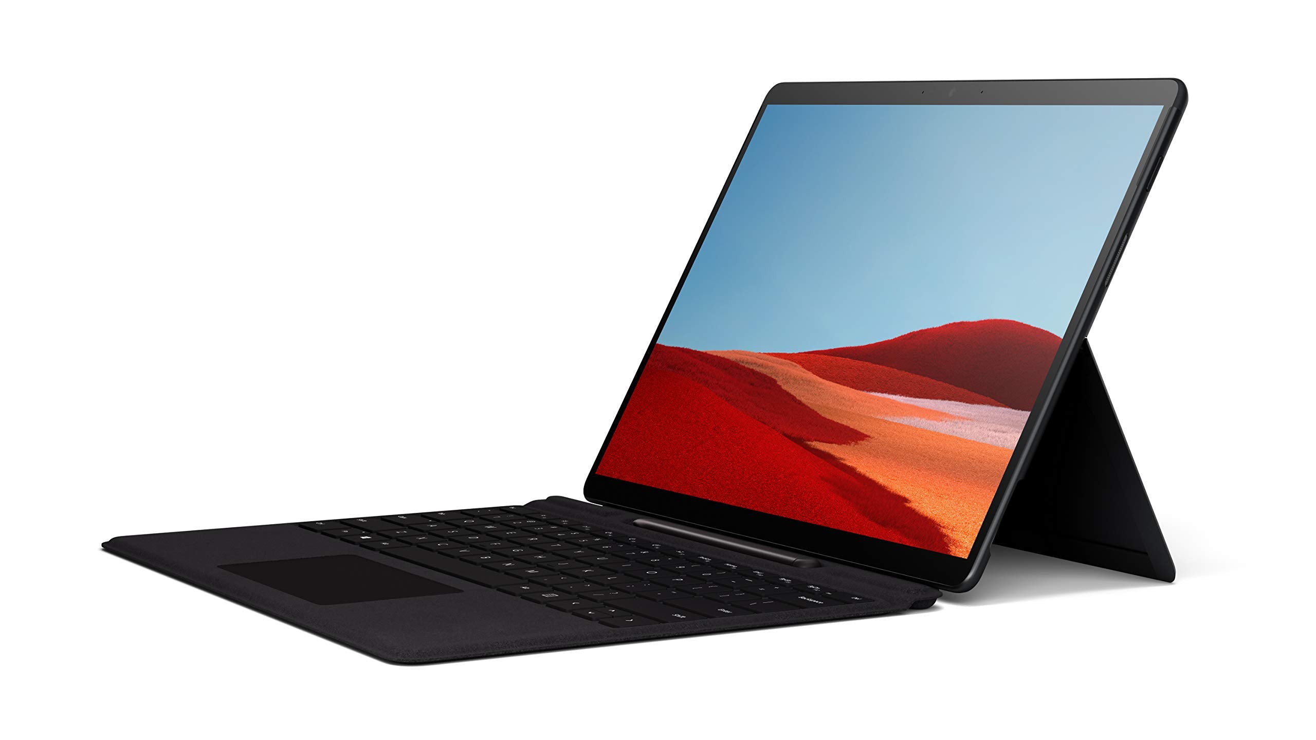 Microsoft Surface Pro X - 13 Touch-Screen - SQ1 - 8GB Memory - 256GB Solid State Drive - Wifi, 4G Lte - Matte Black