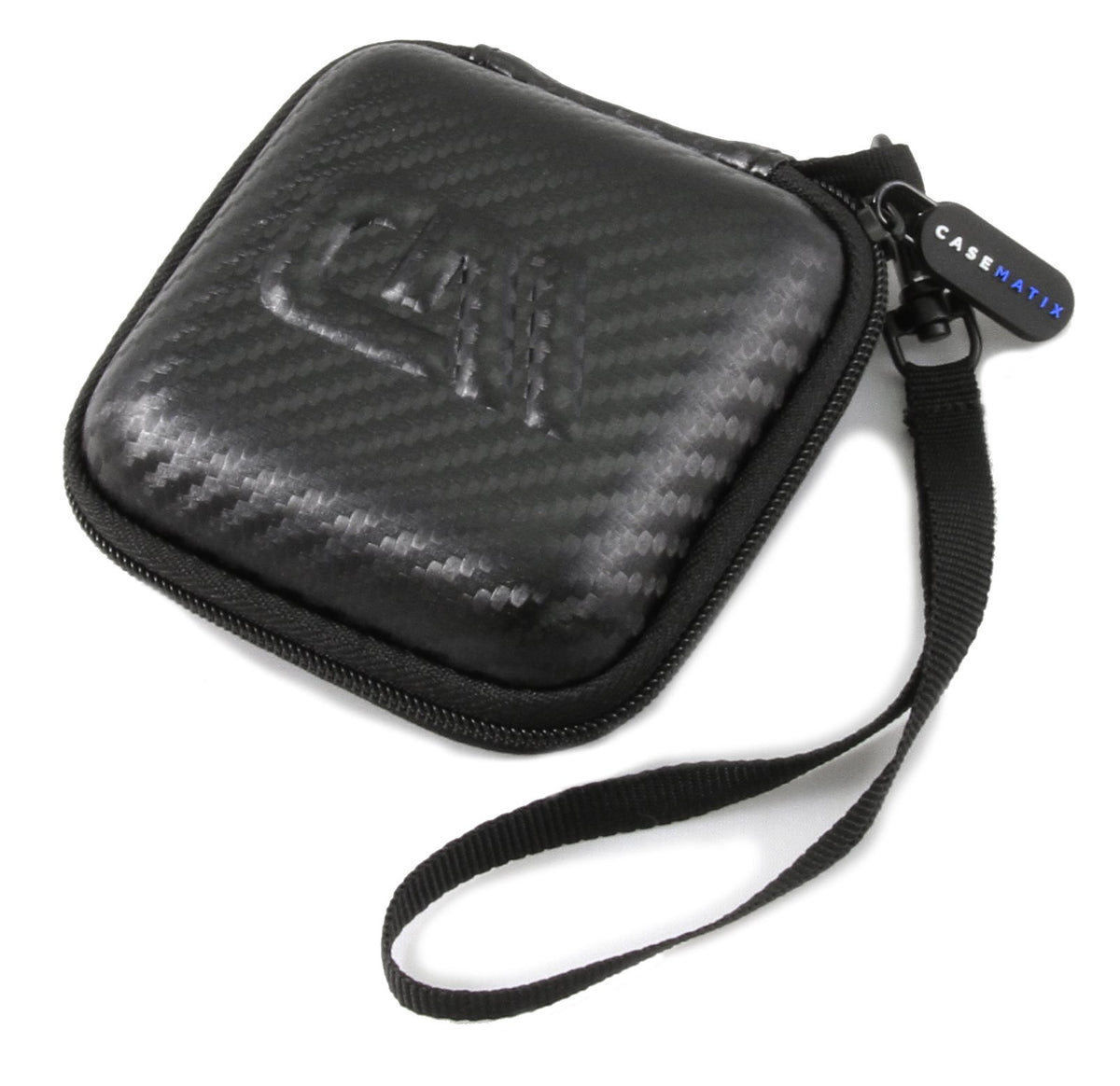 CASEMATIX Carry Case Compatible with Dual Electronics XGPS150A Multipurpose Universal Bluetooth GPS Receiver and Charging Cable, Does not fit Large Accessories and Travel Case Only