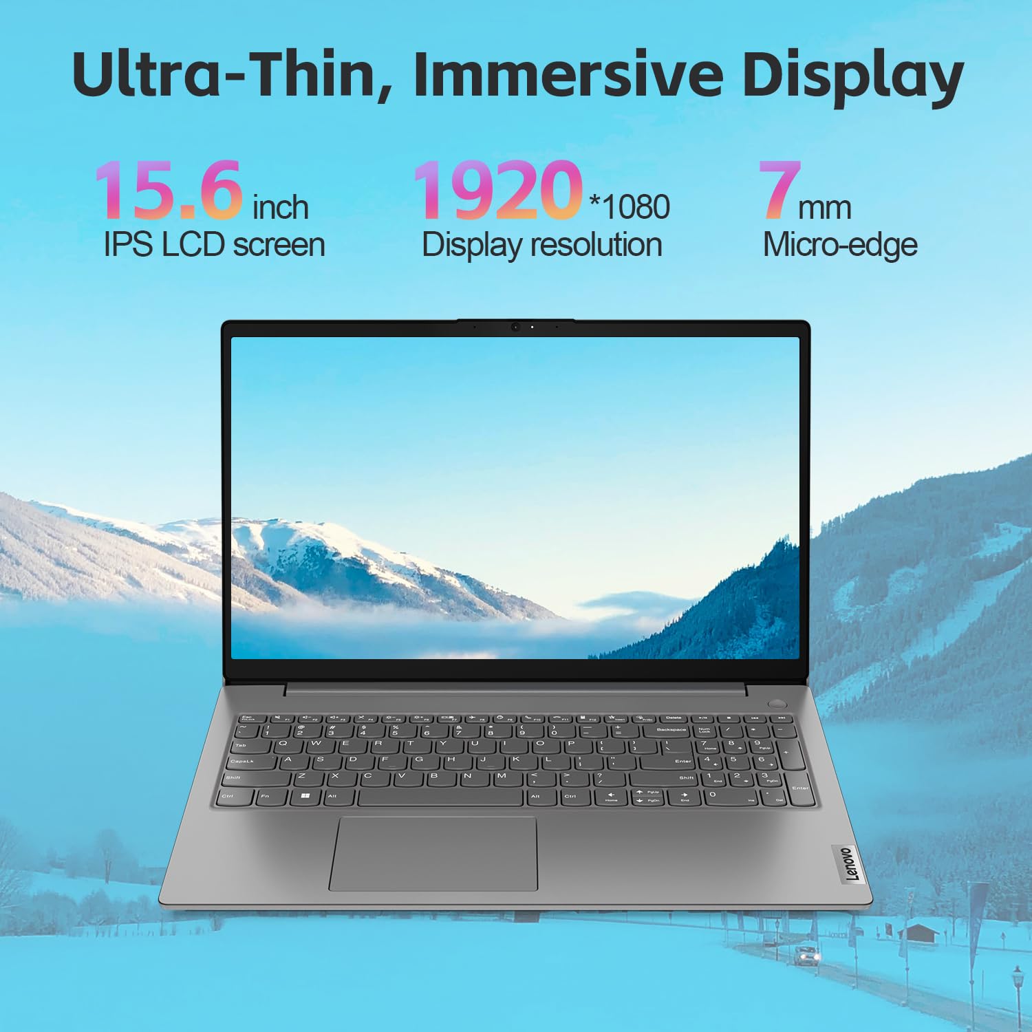 Lenovo V15 Essential Laptop | 15.6 Fhd Anti-Glare Display | Intel Core I7-1255U | 24Gb Ram | 1Tb Pcie Ssd | Hdmi | Ethernet Rj-4