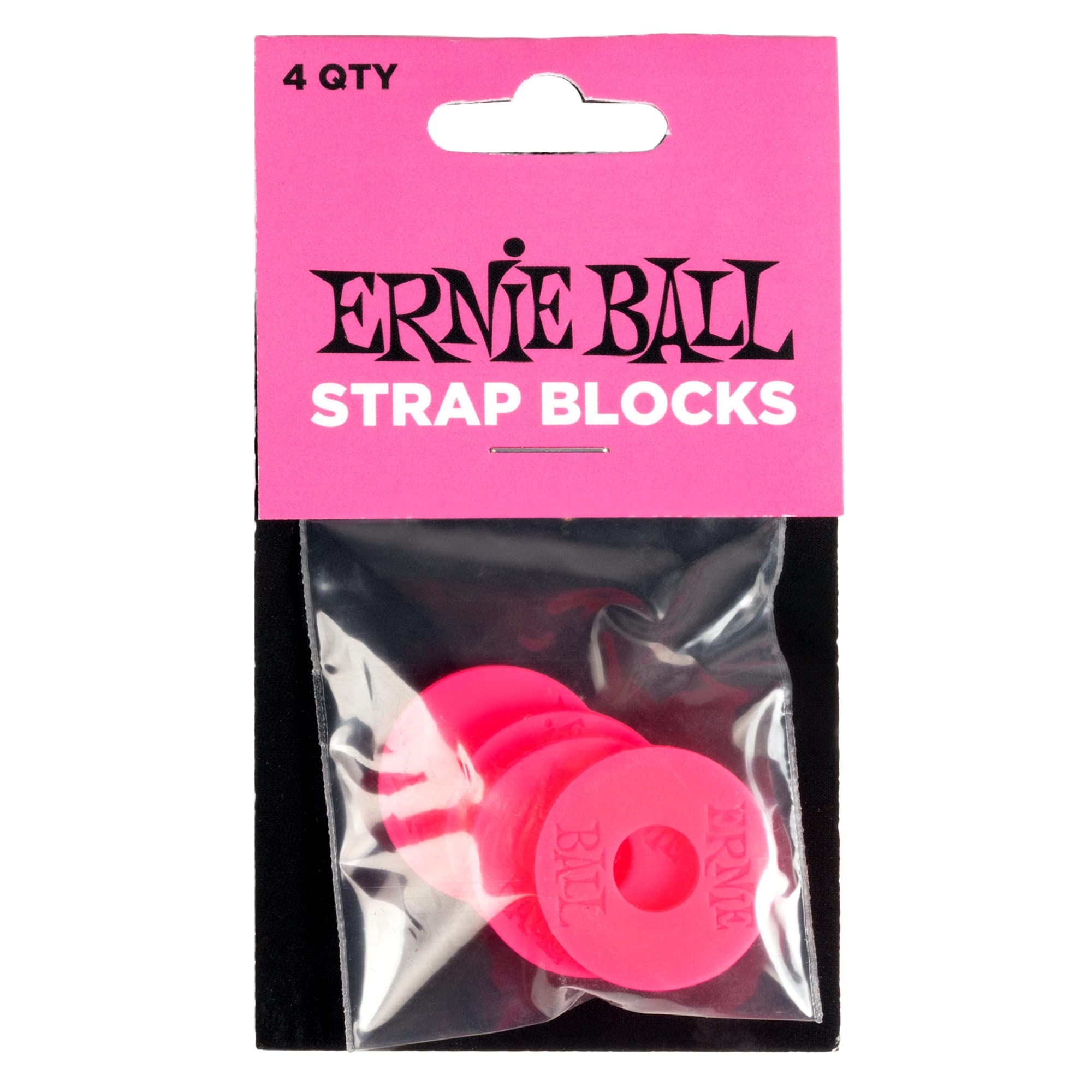 Ernie Ball Strap Blocks, Pink (P05623)