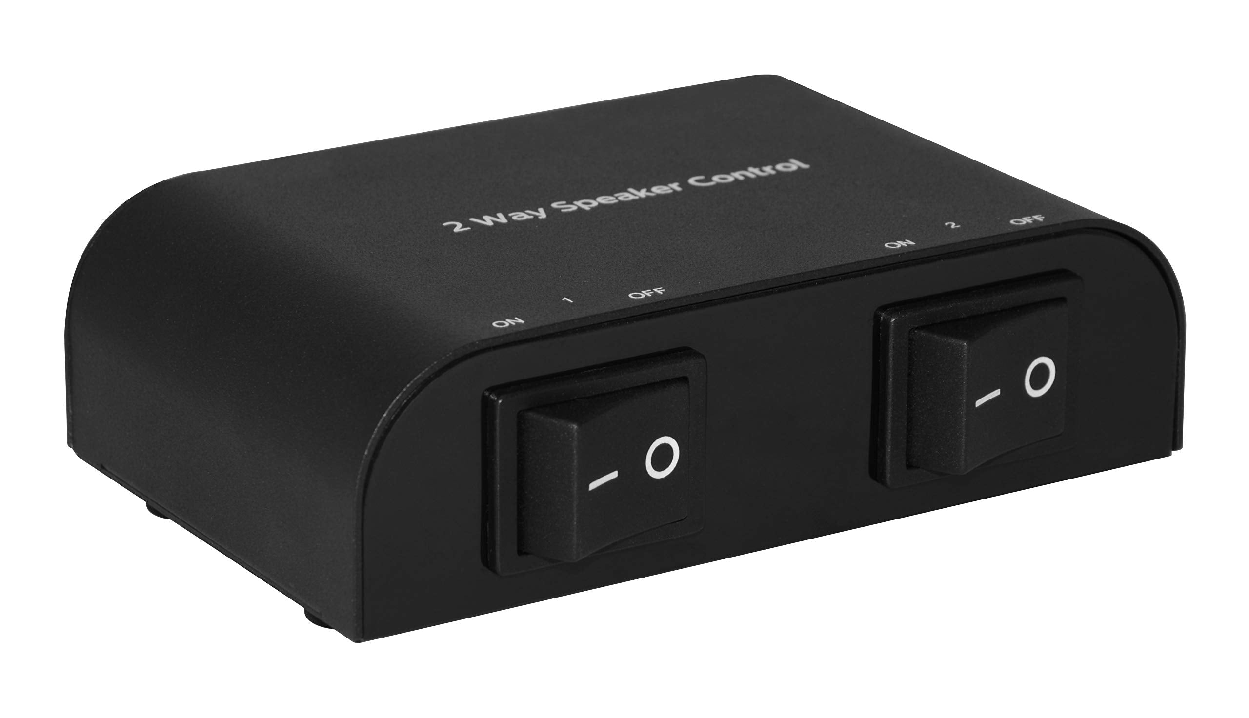 Xtrempro 61049 2 Or 4 Way Speaker Switch, 1 In 2 Out Or 1 In 4 Out Way Pair Stereo Speaker Selector W/Screw Type Connections Met