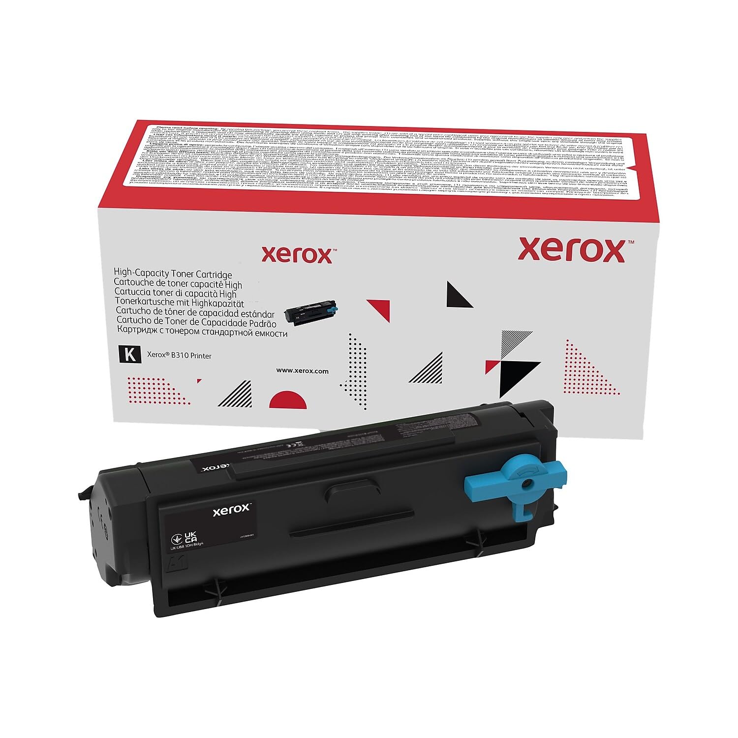 Xerox 006r04377 High Yield Toner, 8,000 Page Yield, Black