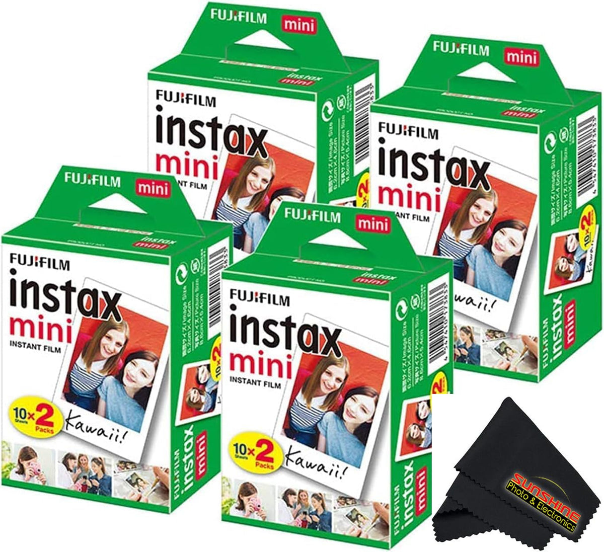 Fujifilm Instax Mini Instant Camera Film For Mini Instant Cameras   Capture Memories Anytime, Anywhere With Sunshine Photo Micro