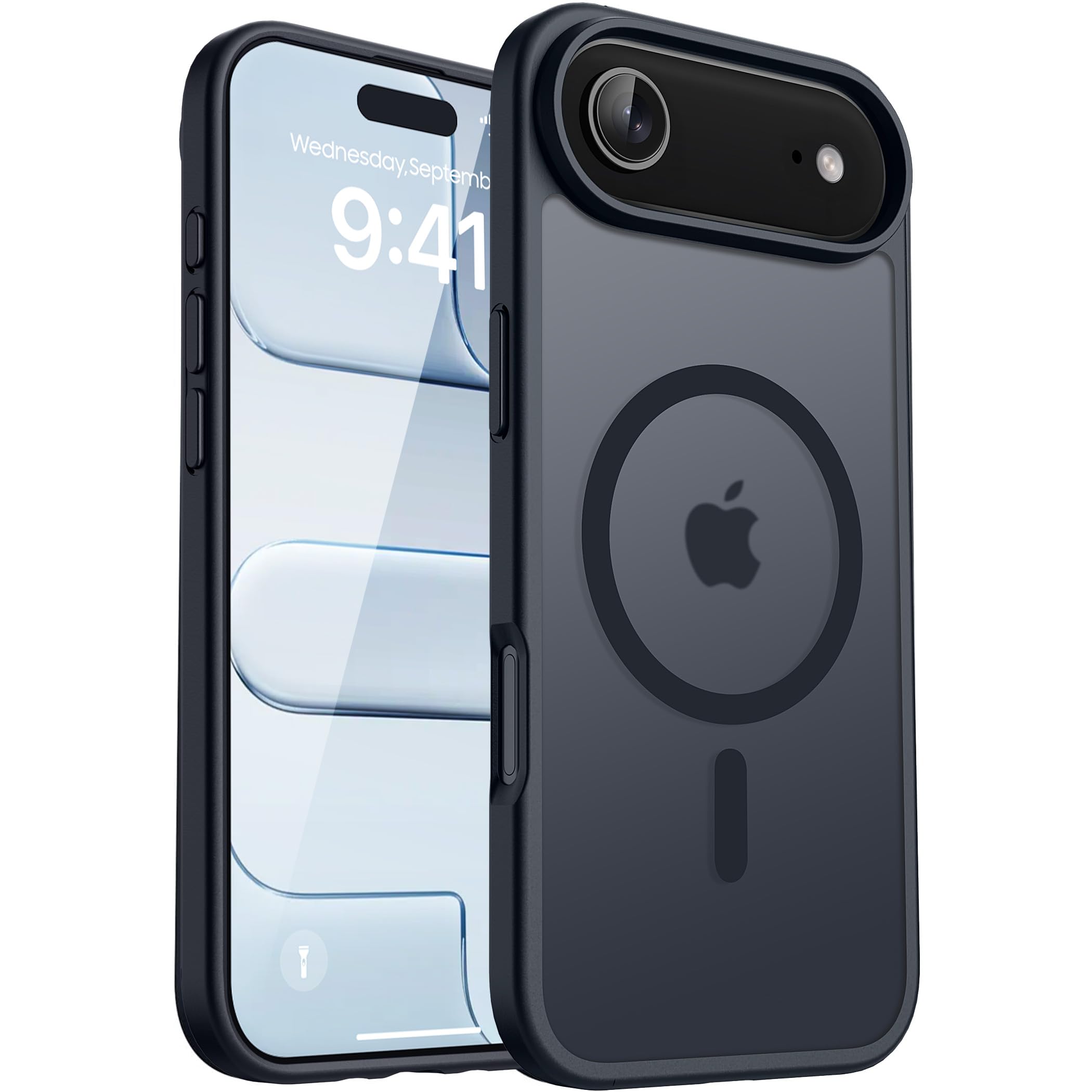 CACOE Magnetic Case for iPhone Air 6.5 inch-Compatible with MagSafe & Magnetic Car Phone Mount,Not Yellowing Anti-Scratch (Matte