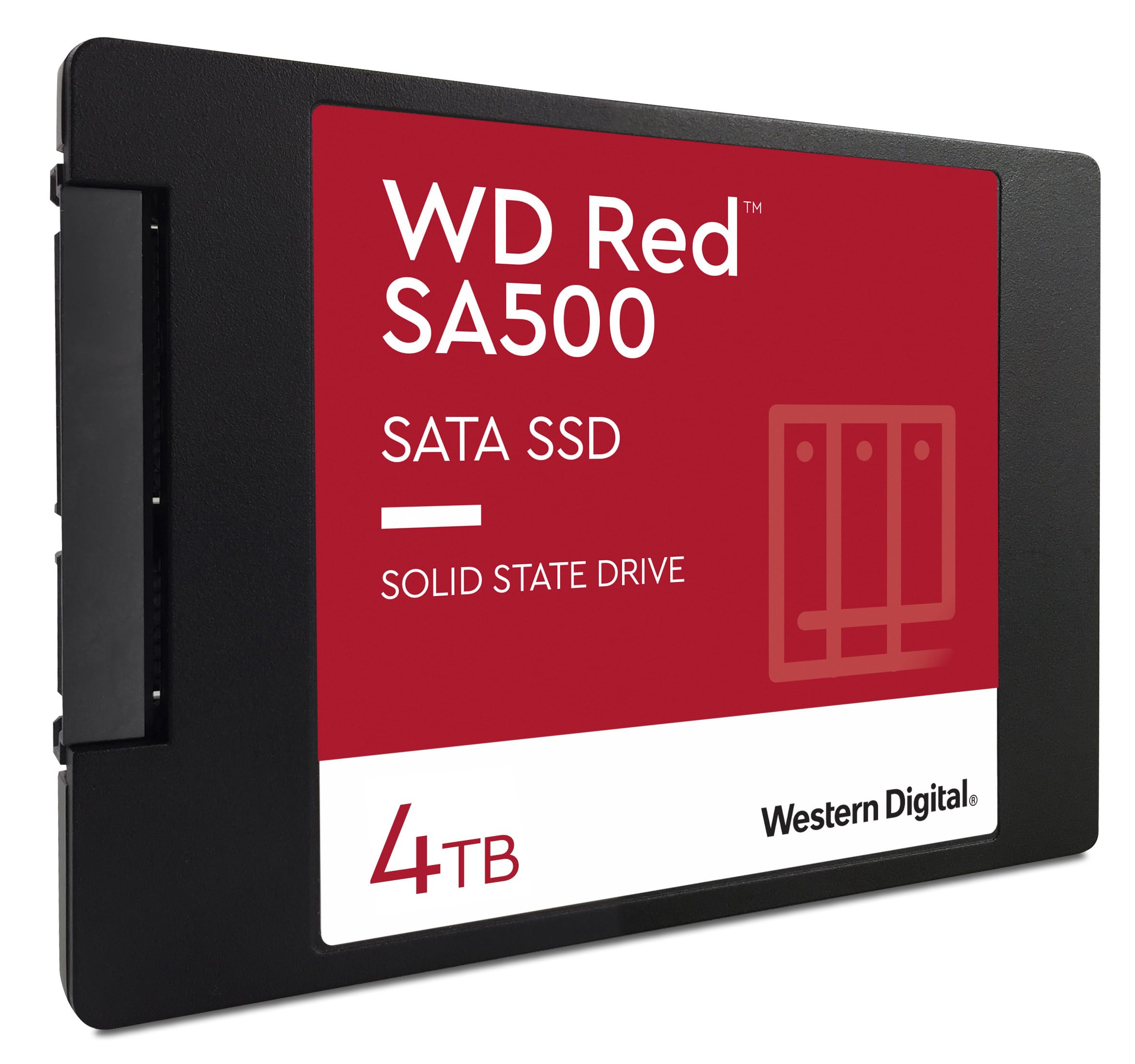 Western Digital 4Tb Wd Red Sa500 Nas 3D Nand Internal Ssd Solid State Drive - Sata Iii 6 Gb/S, 2.5/7Mm, Up To 560 Mb/S - Wds400T