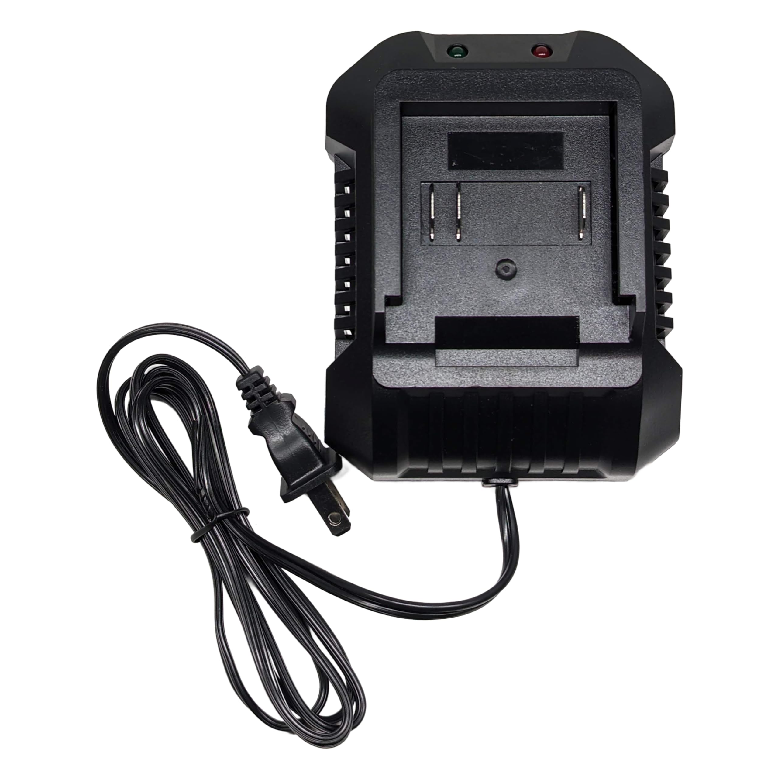 LAZYBOI OEM 21V Fast LiIon Battery Charger for Cordless Leaf Blower, MultiProtection Safety System, Replacement by Milestock