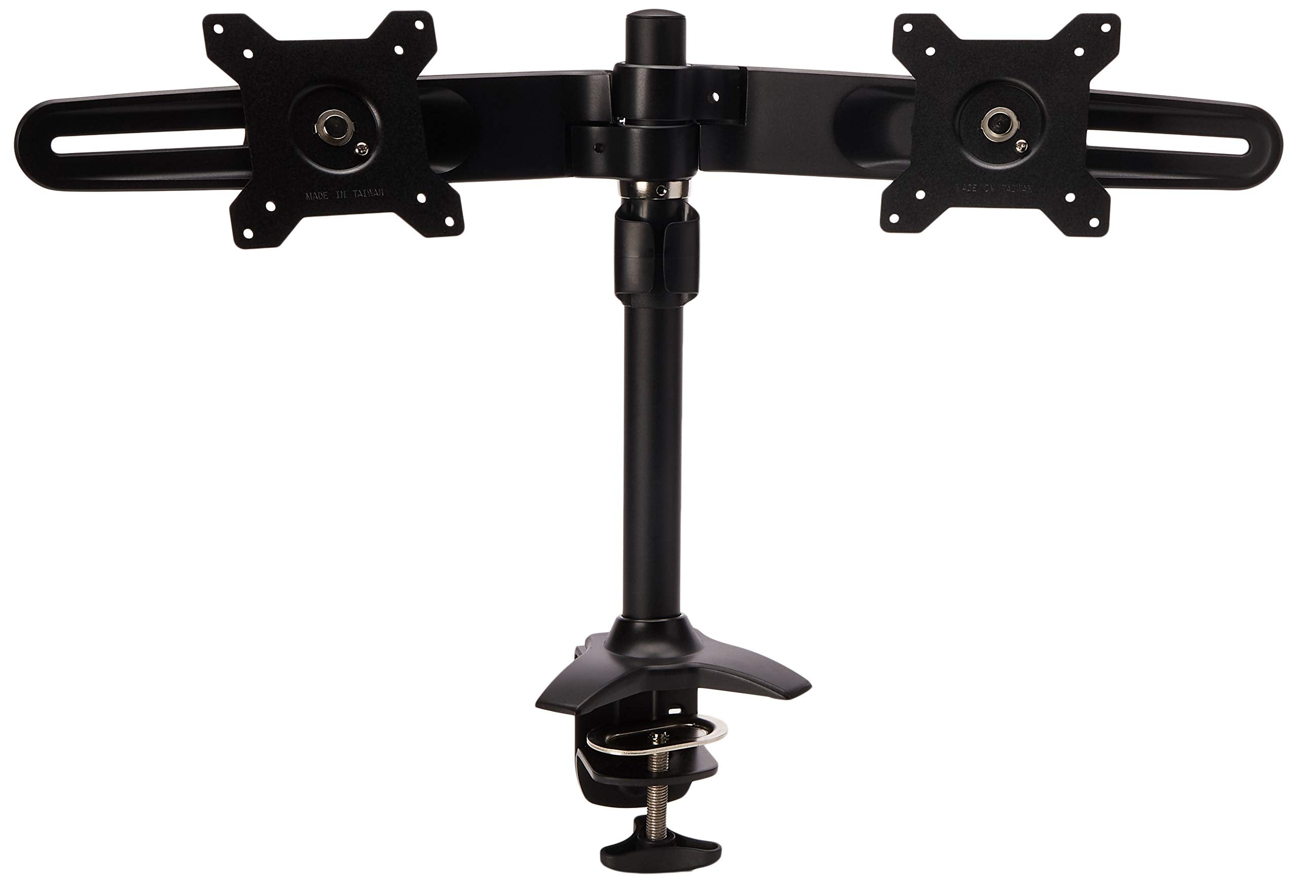 Amer Mounts Amr2C: Dual Monitor Mount   Desk Clamp   Displays Up To 2/Two 24 Inch Lcd/Led Screens