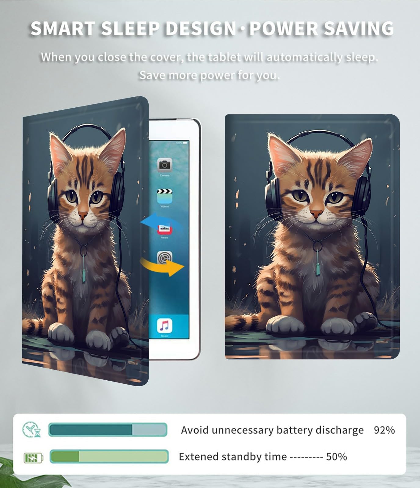 Case For 6.8'' Kindle Paperwhite (11Th Generation 2021) And Kindle Paperwhite Signature Edition Pu Leather Slim Smart Cover With