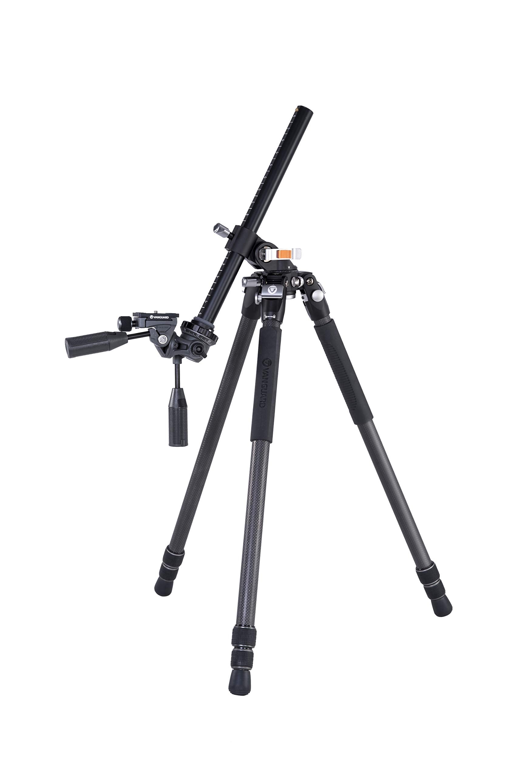 Vanguard Veo3+263Cp Carbon Fiber Tripod With Panhead And Multi Angle Center Column For Overhead Shots