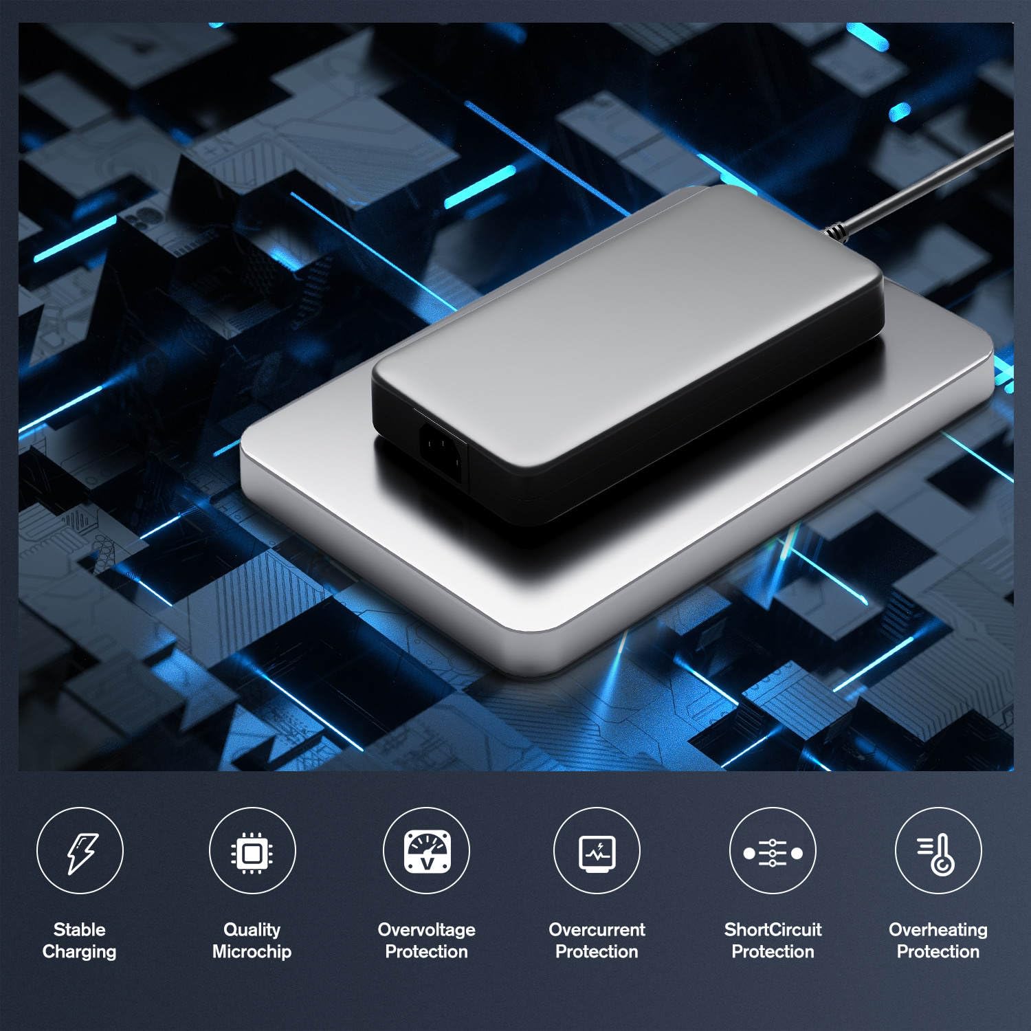 Slim 240W Ac Adapter Charger For Pa 9E Dell Alienware 13 15 17 M17X M18X X51 M15 M17 Area 51M R2 G3 G5 G7 Precision M6800 M6700 M6600 M6500 M6400 Ga240Pe1 00 J211H U896K Laptop Power Supply Cord