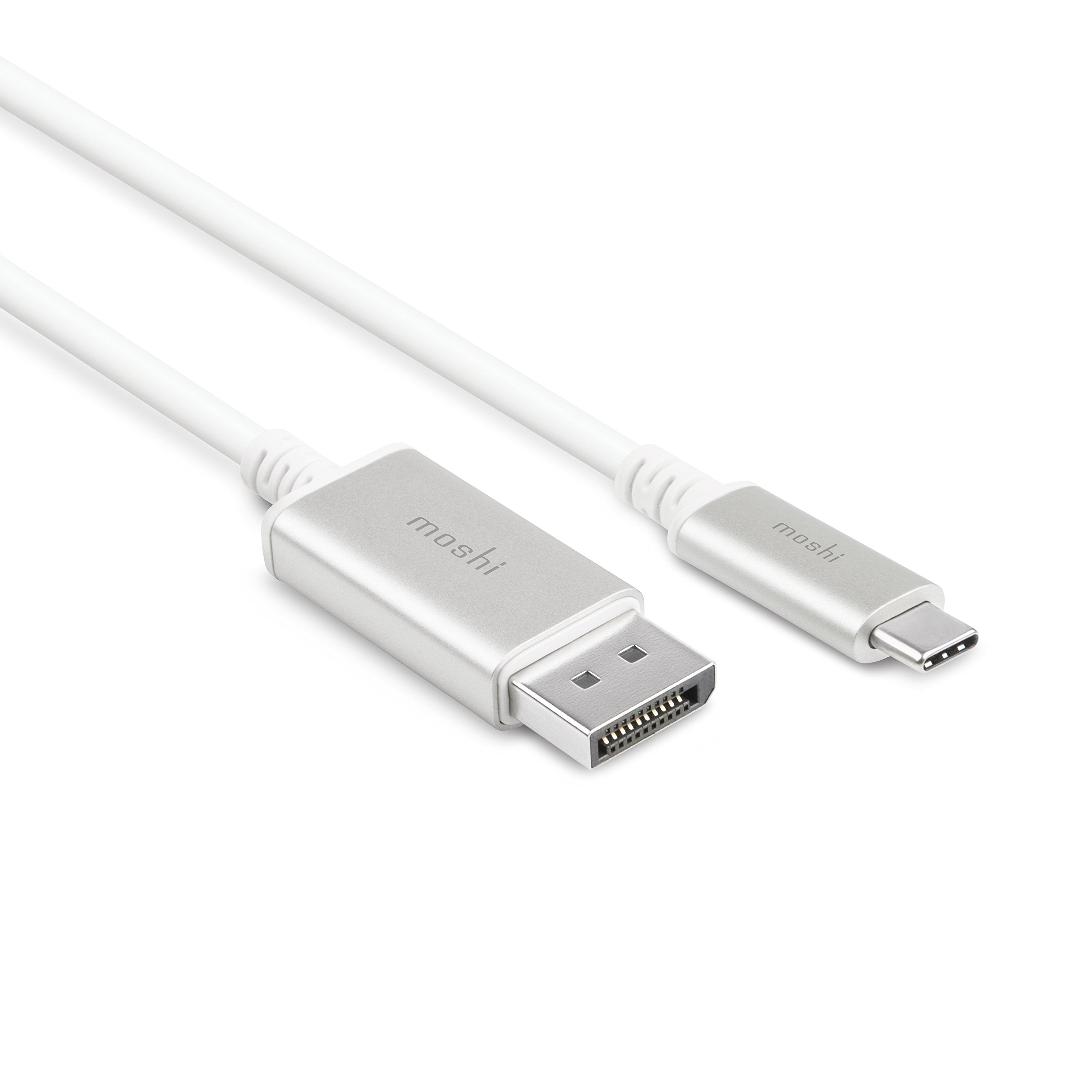 Moshi USB C to DisplayPort Cable 1.5m/5ft, Support 5K@60 Hz, 4K HDR, VESA Certified, Aluminum Housing, Thunderbolt 3 Compatible