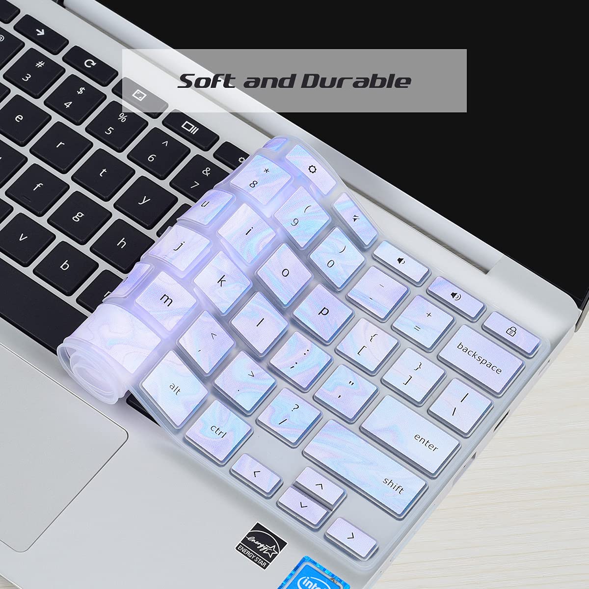 2Pack Hp Chromebook Keyboard Cover 14 Inch Compatible With Hp Chromebook X360 11.6'' 14'' Touchscreen 2 In 1 Laptop 14 Da 14B Ca