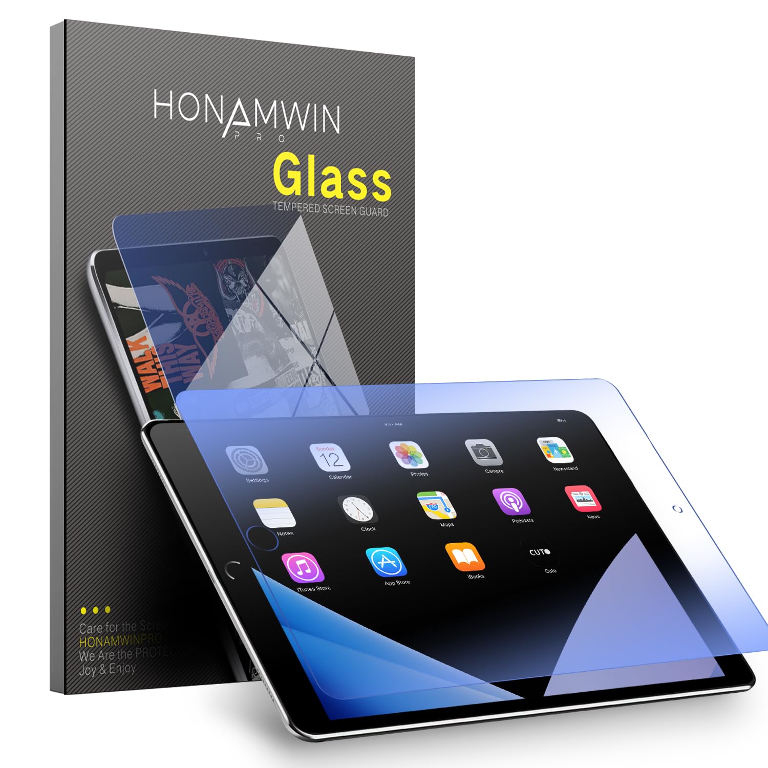 Honamwinpro Anti Blue Light Screen Protector For Ipad 10.2 (2021/2020/2019) (Ipad 9Th Gen, Ipad 8Th/7Th Gen), (Care For The Eyes
