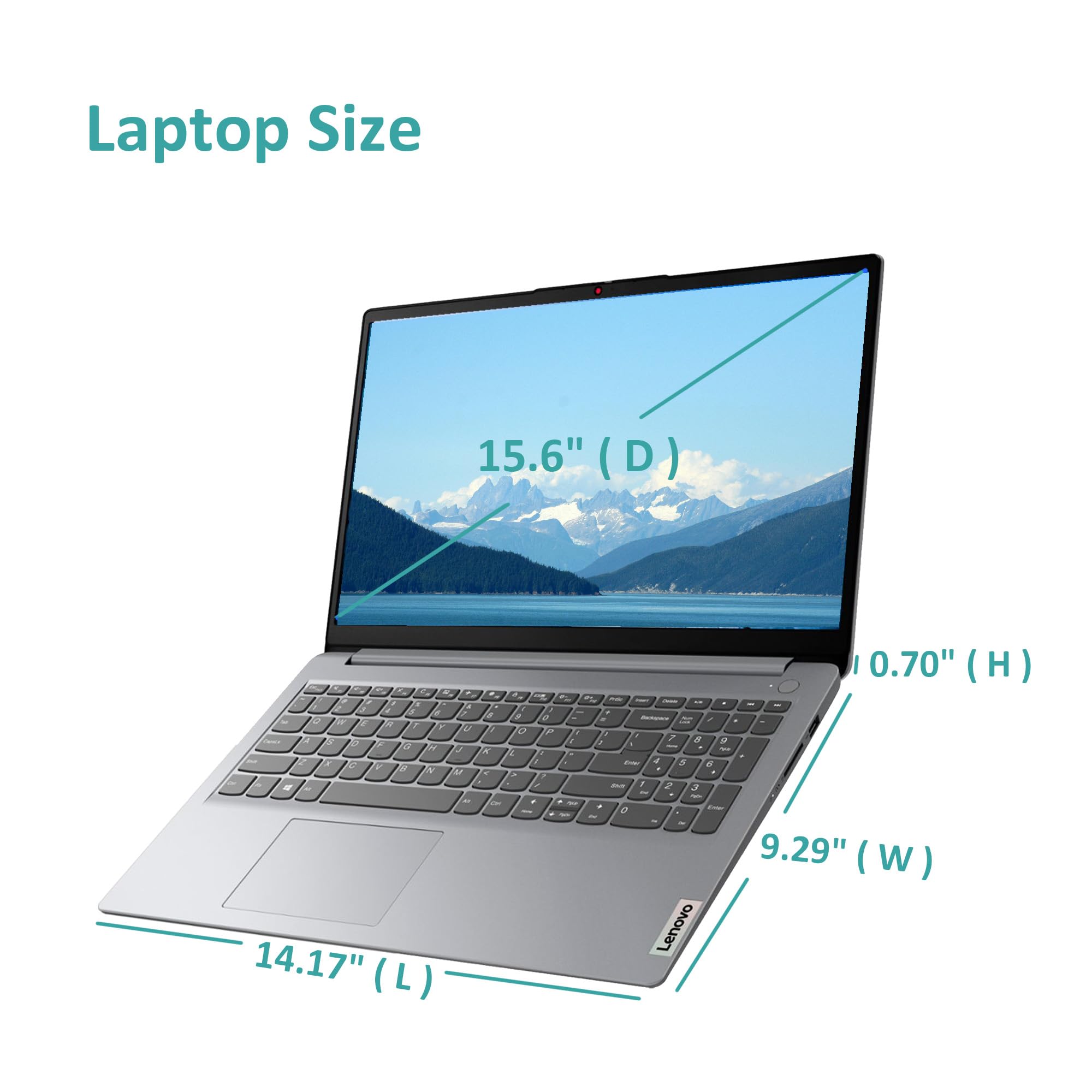 Lenovo Ideapad 1 Laptop, 15.6 Inch Anti Glare Display, Intel Celeron Processor, 20Gb Ram, Storage: 1Tb Ssd+128Gb Emmc, Windows 1