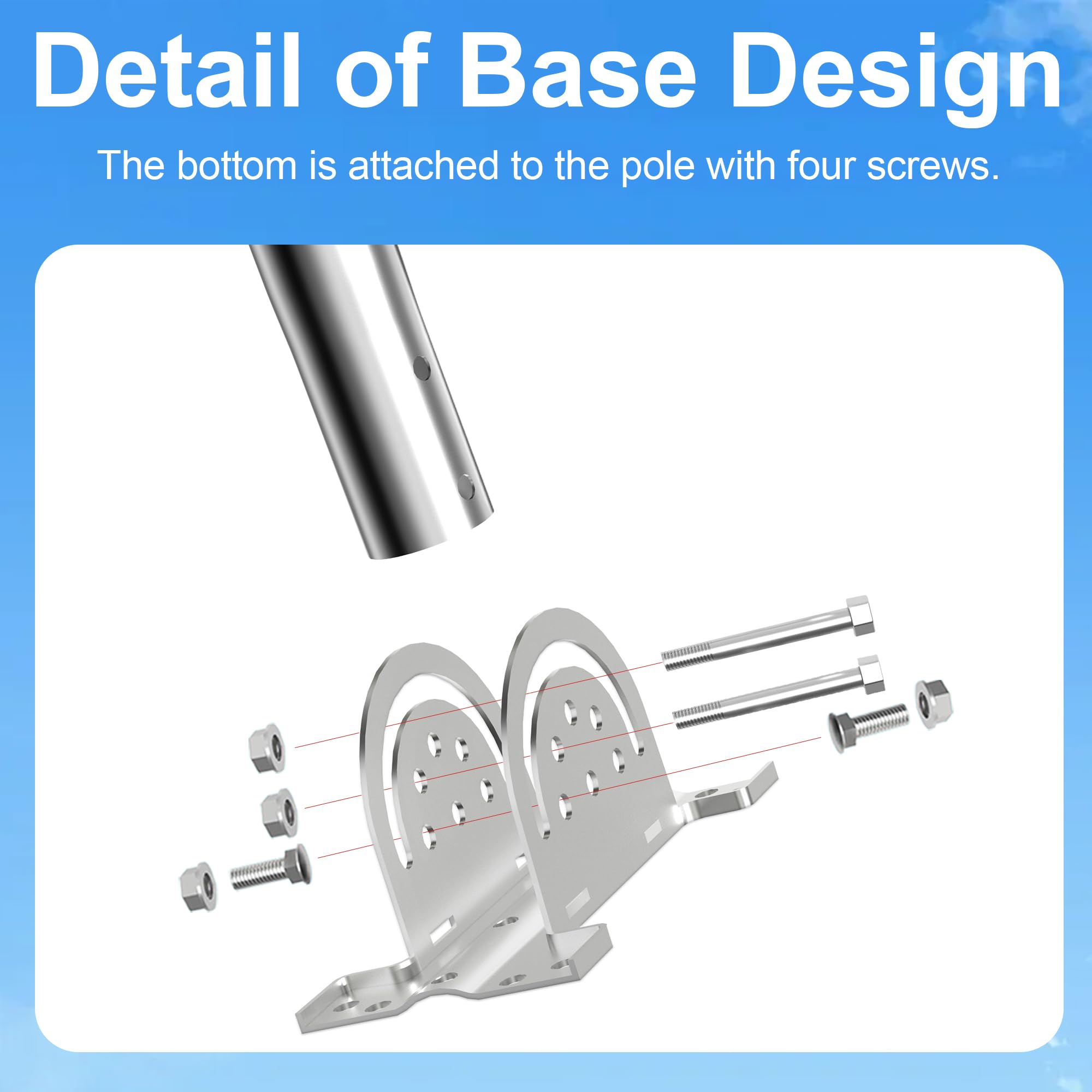Starlink Gen 3 Roof Mount, Starlink Heavy Duty Pivot Pole Mounting Kit, Starlink V3 Plate Roof Mount, Compatible With Starlink S