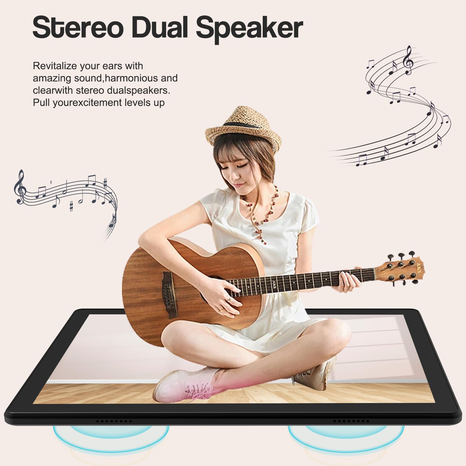 2 In 1 Tablet 10 Inch, Android 12 Tablets With Keyboard, 10Gb Ram 64Gb Rom 1Tb Expandable Tablet Pc, Ips Screen, 2+8Mp Hd Camera