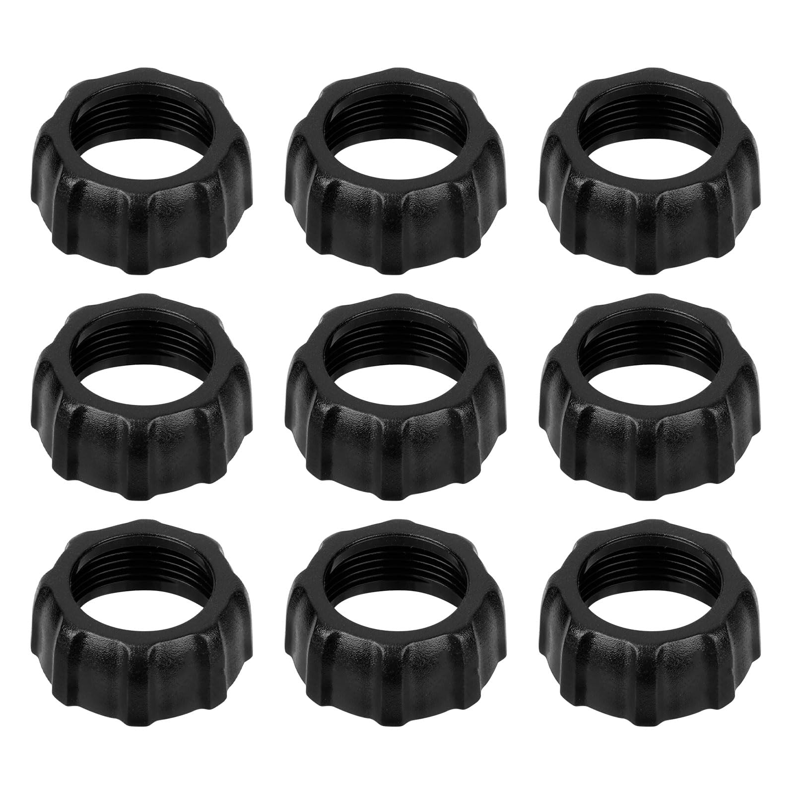 Tinoaly 9Pcs Tightening Nut For Replacement Car Mount, Plastic Replacement Car Mount Screw Phone Holder Parts Tightening Nut For