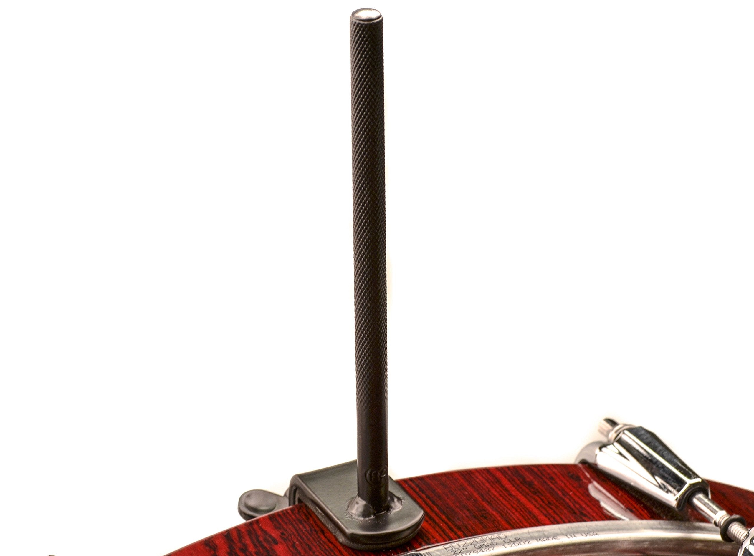 Meinl Percussion Mc Stbd Standard Bass Drum Cowbell Mounting Bracket With 6' Steel Arm And Padded Foam Clamp, Black Powder Coated