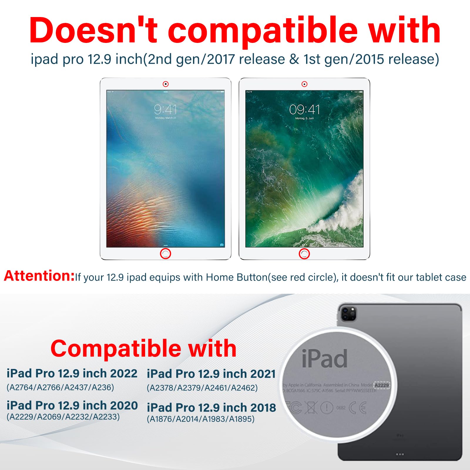 Roiskin For Ipad Pro 12.9 Inch Case (6Th/5Th/4Th/3Rd Generation)With Screen Protector For Kids, 360 Kickstand,Handle, Pencil Hol