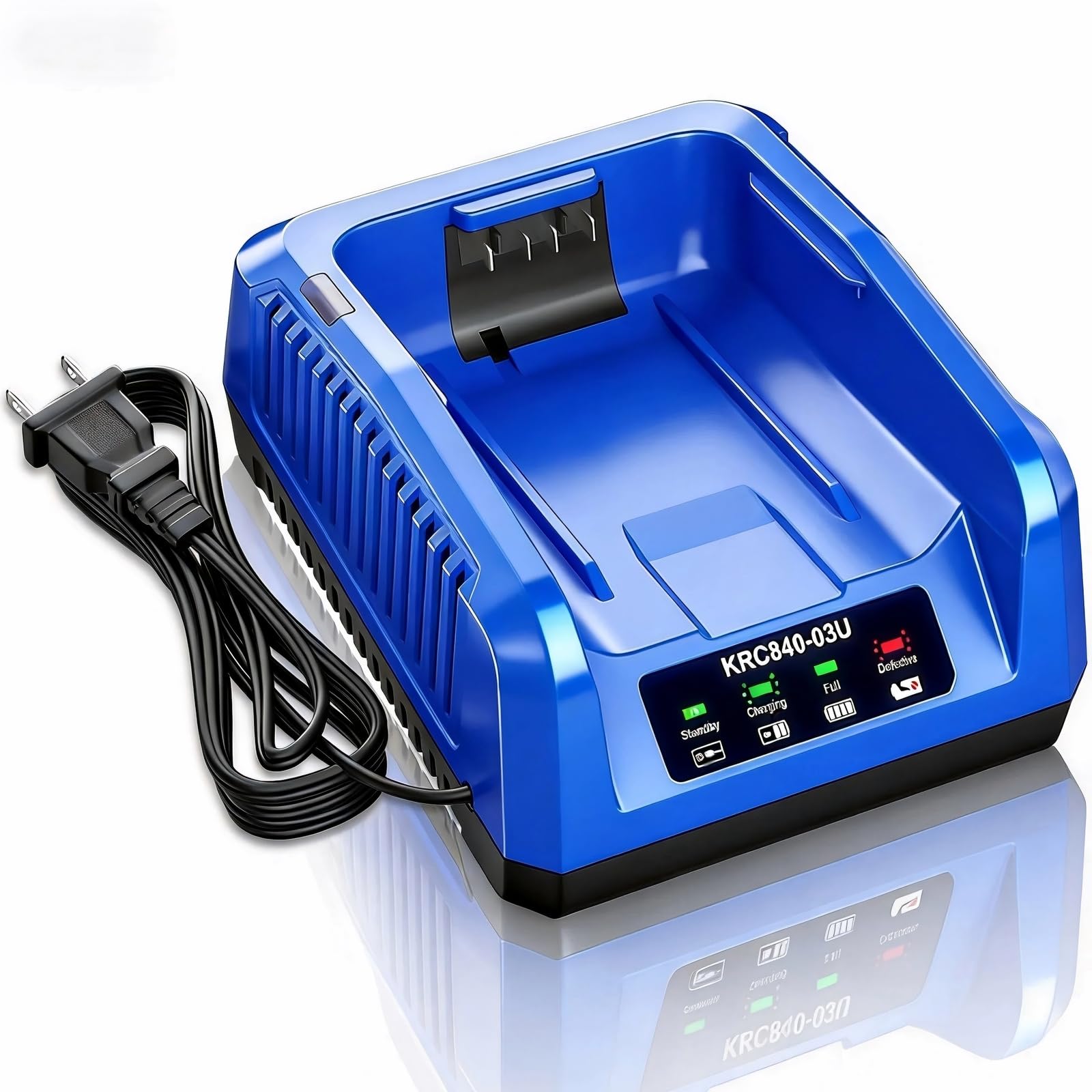 4A Rapid Charger Replacement for Kobalt 40V Battery Charger, Compatible with Kobalt 40V Battery KB640-03 KB240-06 KB640-06 KB245