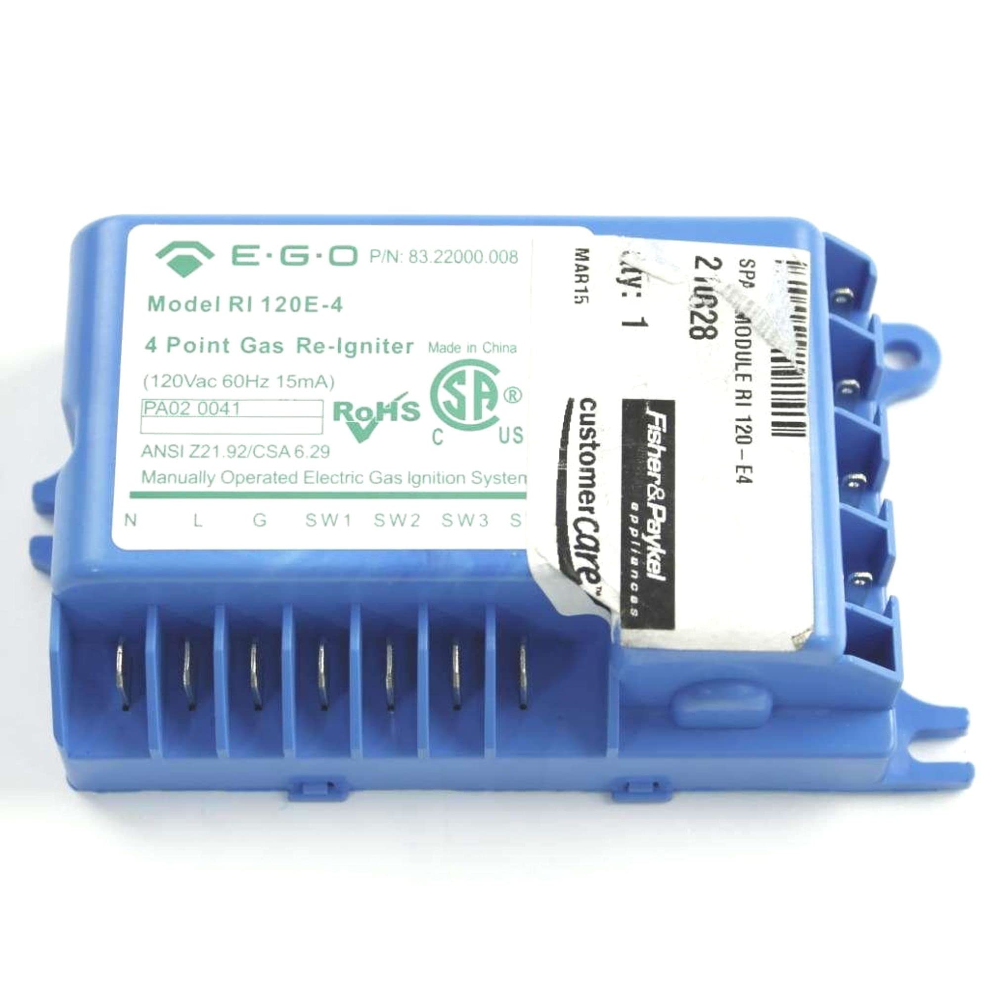 Fisher/Paykel 210828 Spark Module Ri 120-E4