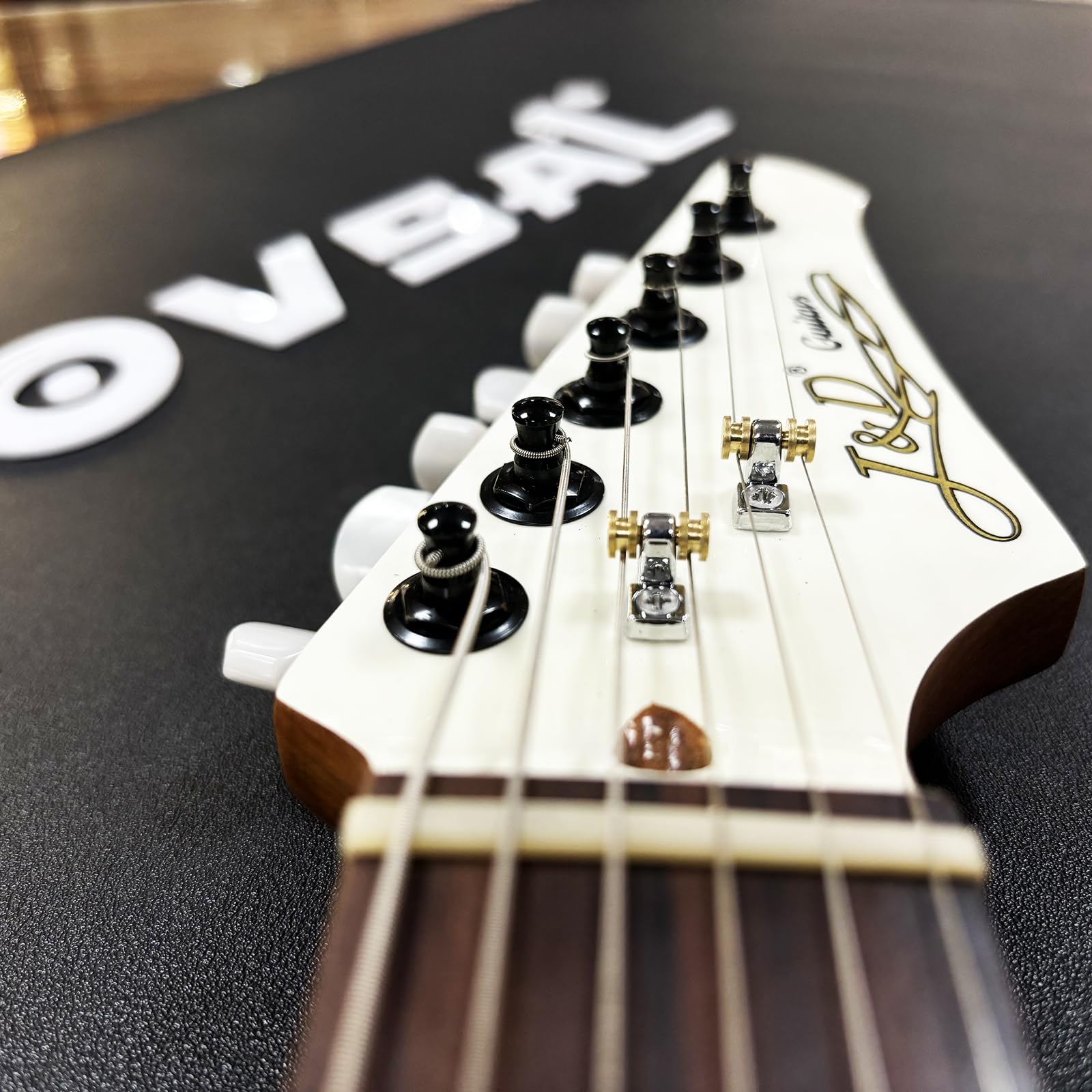 Ovsal 2 Pcs Roller String Retainer String Trees For Electric Guitar Roller String Trees Roller String Guides Fit For Strat St Te