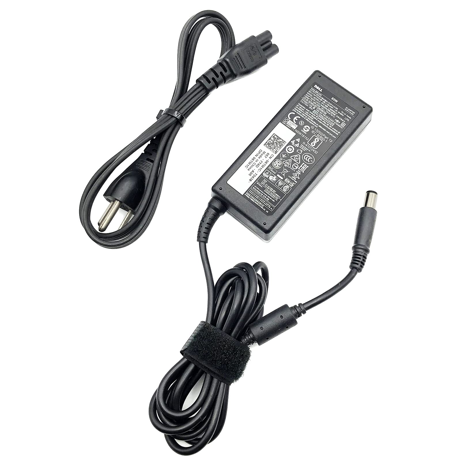 Original Dell 65W AC Adapter for Inspiron 15 (3520), Inspiron 15 (3521), Inspiron 15 (3537), Inspiron 15R (5520), Inspiron 15R (5521), Inspiron 15R (7520), Inspiron 15R (N5110)