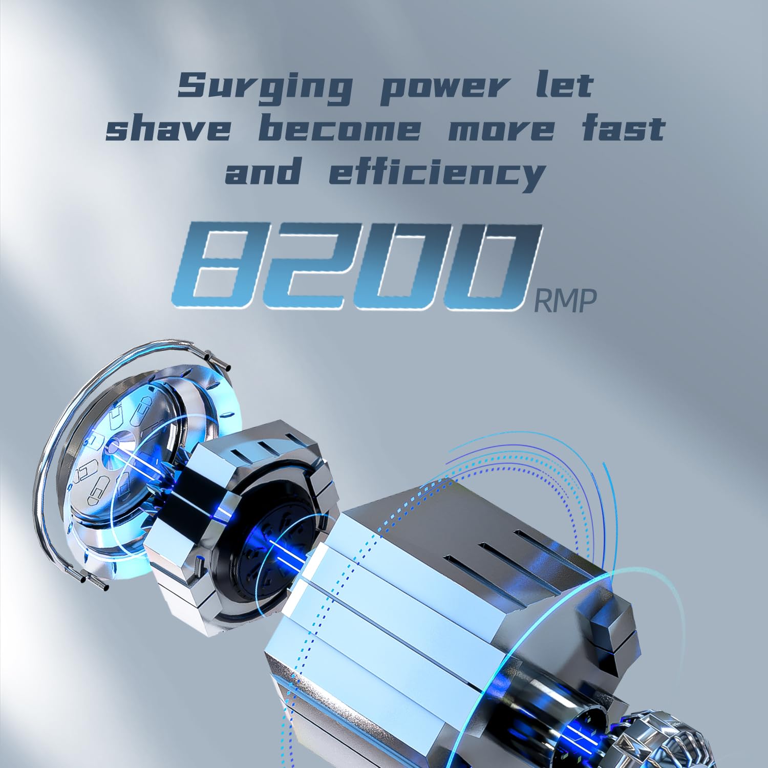 Men'S Shaver Electric Rotary Razor 3D Floating Cutter Head Type C One Hour Fast Charge Waterproof Razor With Led Display Wet Dry