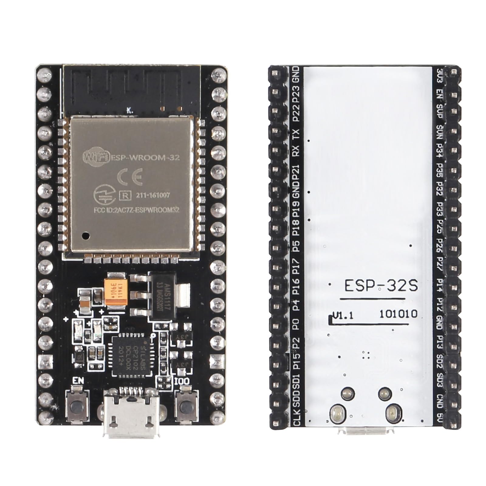 Aokin Esp32 Esp 32S Nodemcu 32S Esp Wroom 32 Development Board 2.4 Ghz Wifi And Bluetooth Dual Cores Microcontroller Esp Wroom 3