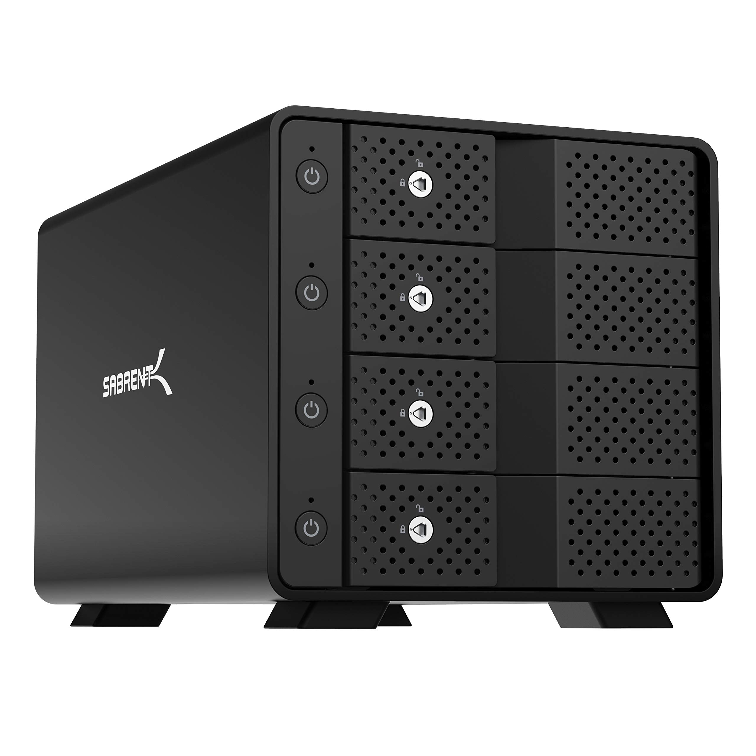 Sabrent Usb 3.2 4 Bay 3.5'' Sata Hard Drive Tray Less Docking Station (Ds Sc4B)