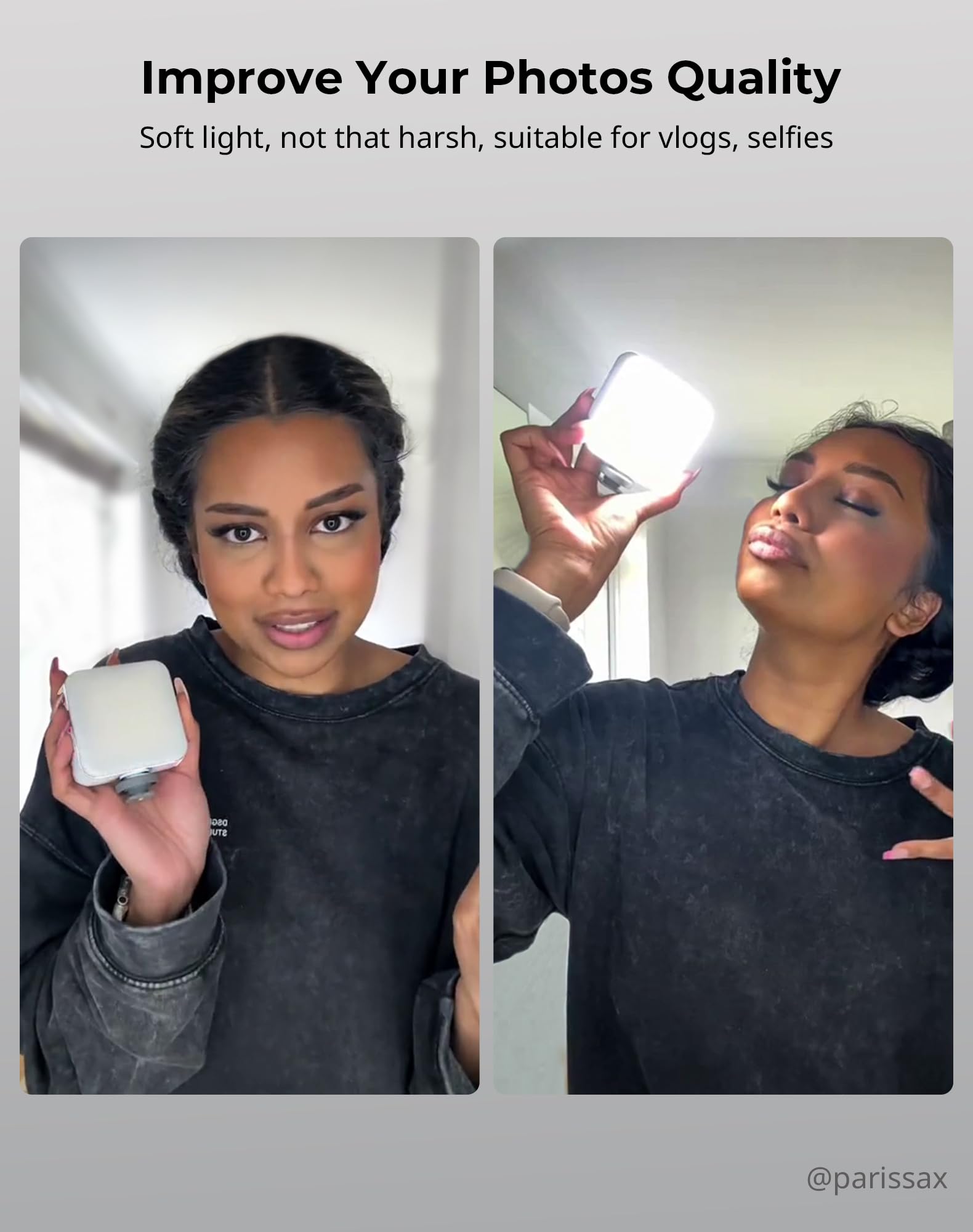 Smallrig P96 Led Video Light, Portable Camera Lights, 96 Led Beads For Photography Video Lighting, Rechargeable 2200Mah Cri 95+