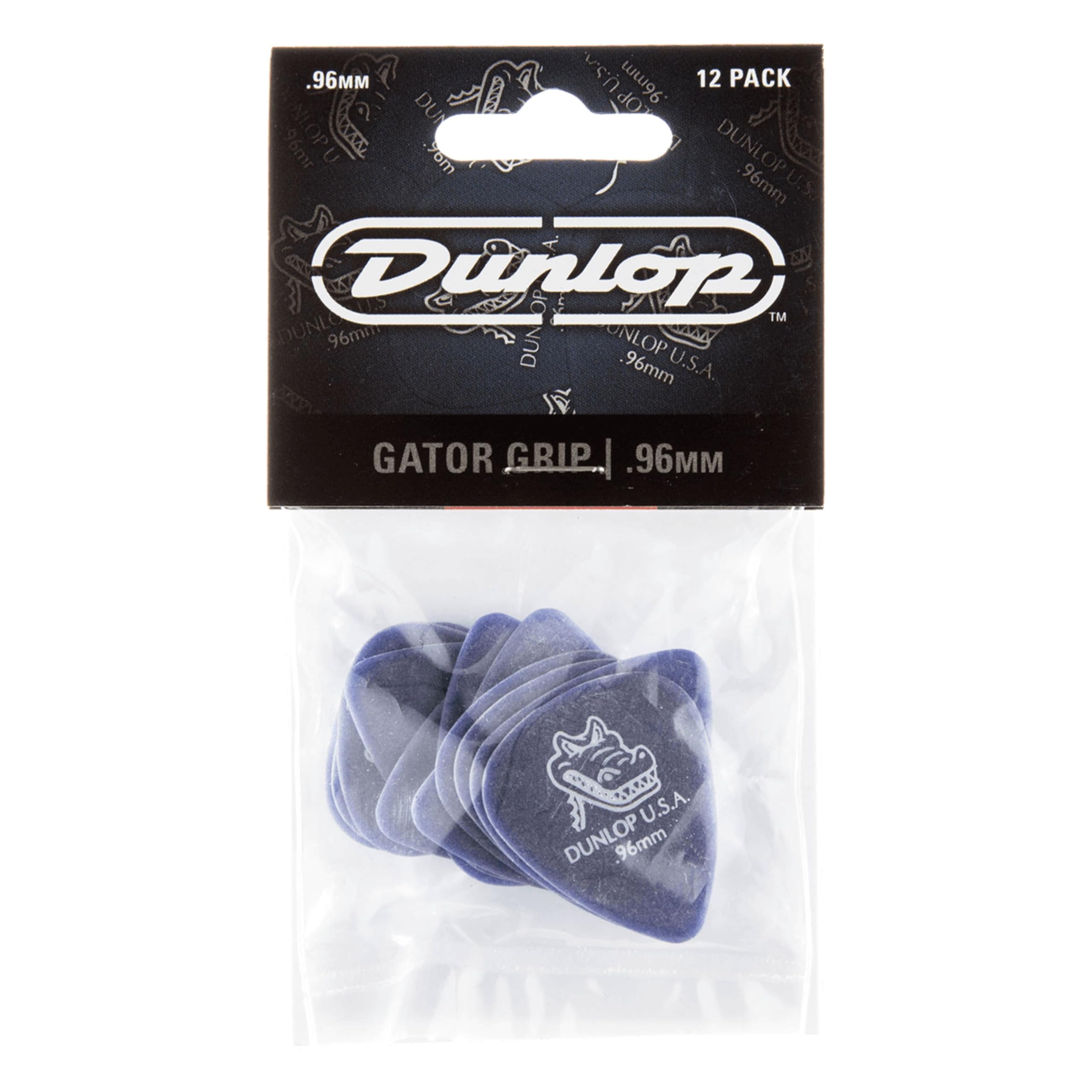 Dunlop Gator Grip Standard Guitar Picks .96 Mm 1 Dozen