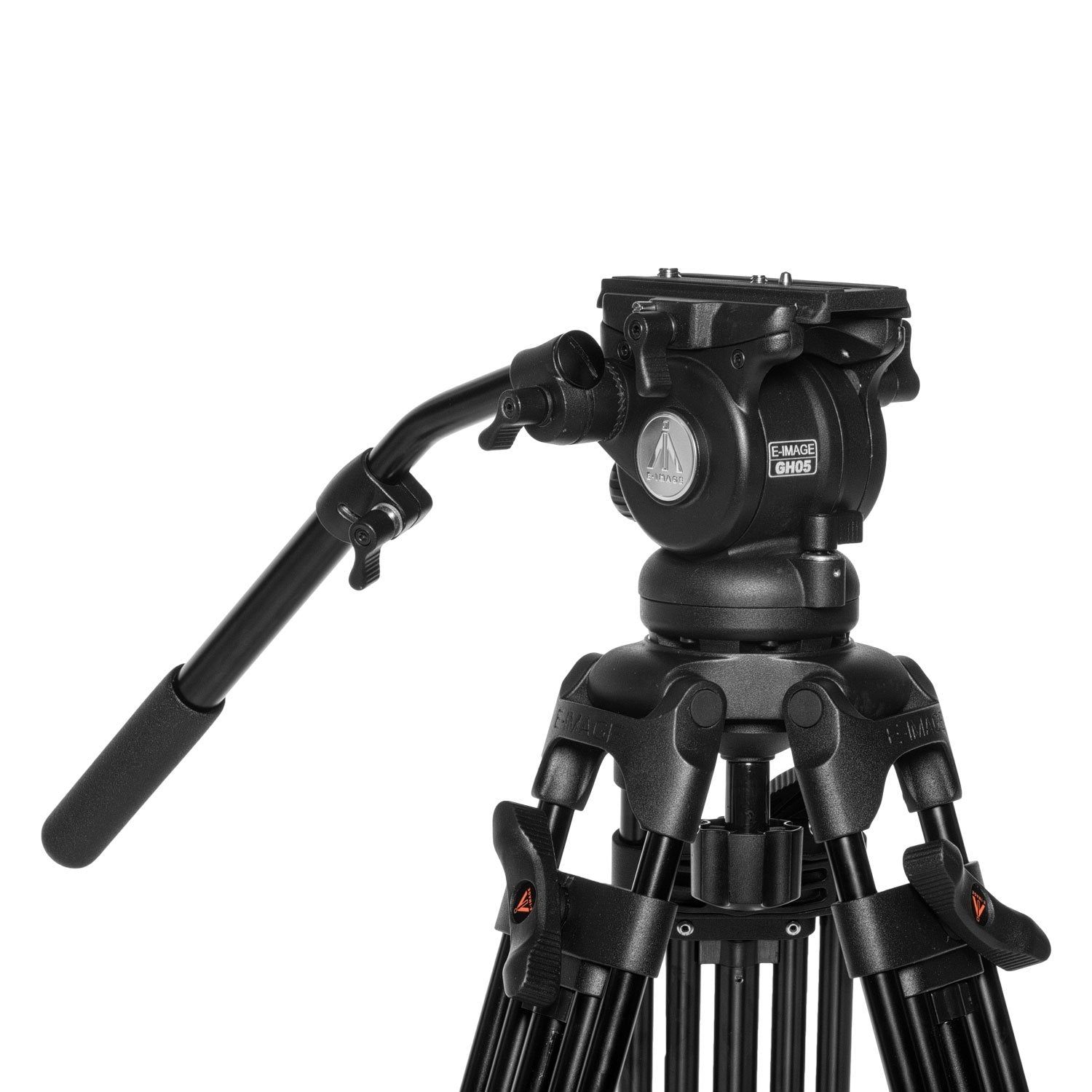 Ikan 2 Stage Aluminum Video Tripod W/ Gh05 Fluid Pan/Tilt Head, Maximum Height: 67