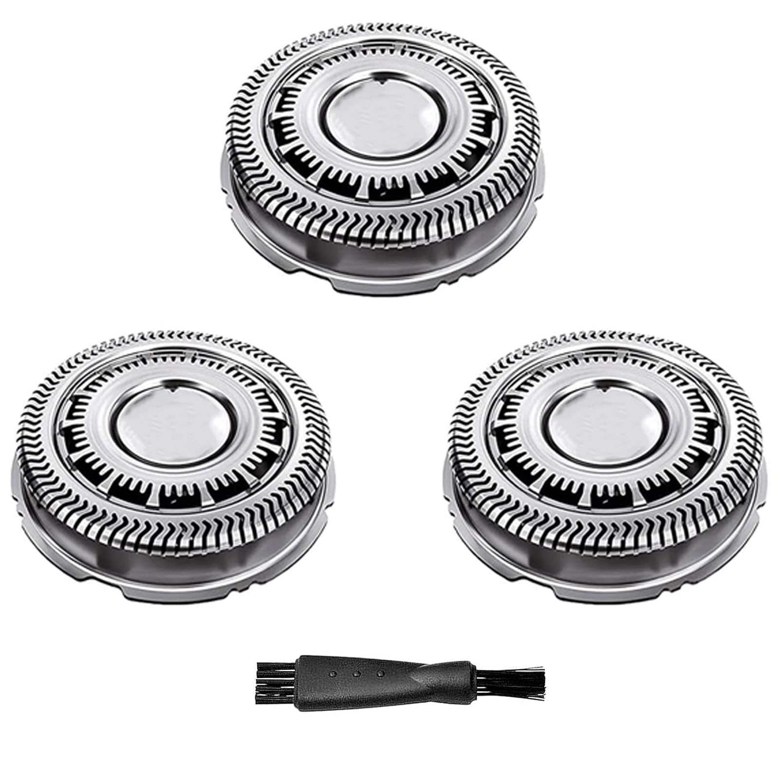 Suleto Sh60/72 Replacement Heads Compatible With Norelco Series 6000 Electric Shaver, Sh60 Razor Head For Series 6000 Shaver S68