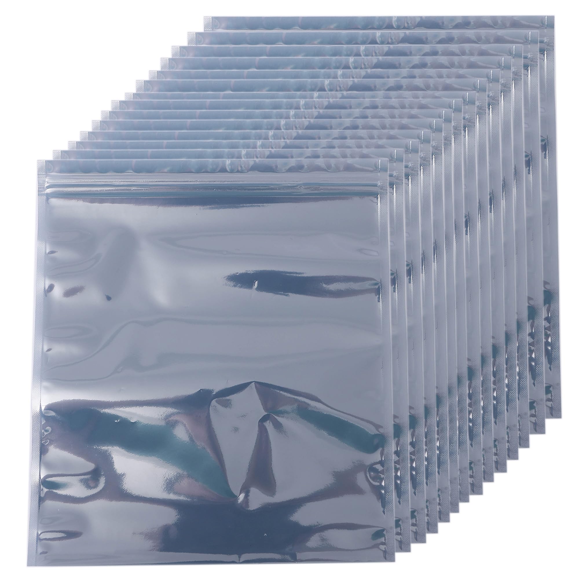 Ljy 50 Pieces Antistatic Resealable Large Size Bags For Motherboard Hdd And Electronic Device