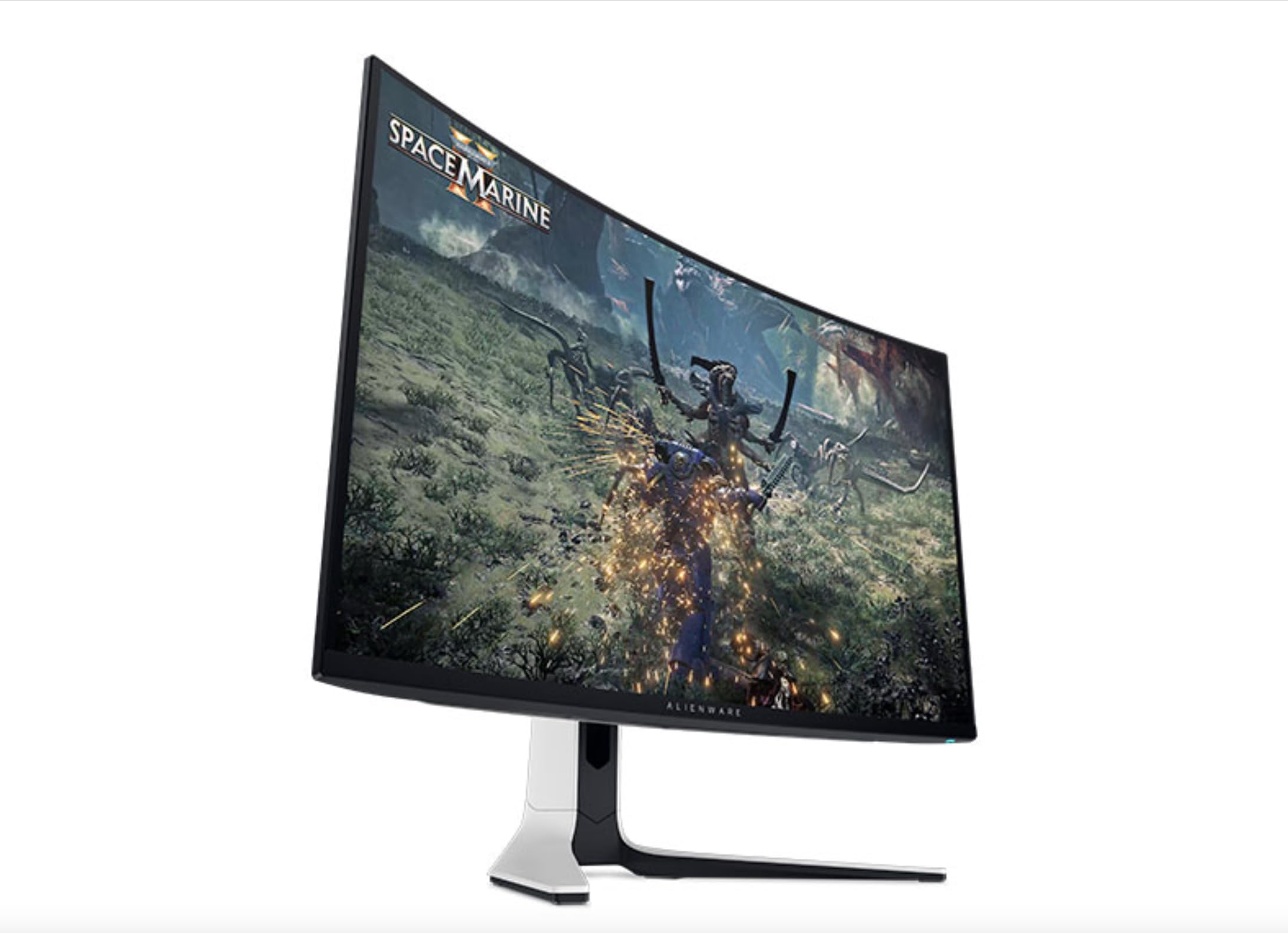 Dell Alienware Aw3225Qf 31.6'' 4K Uhd (3840 X 2160) 240Hz Curved Gaming Monitor