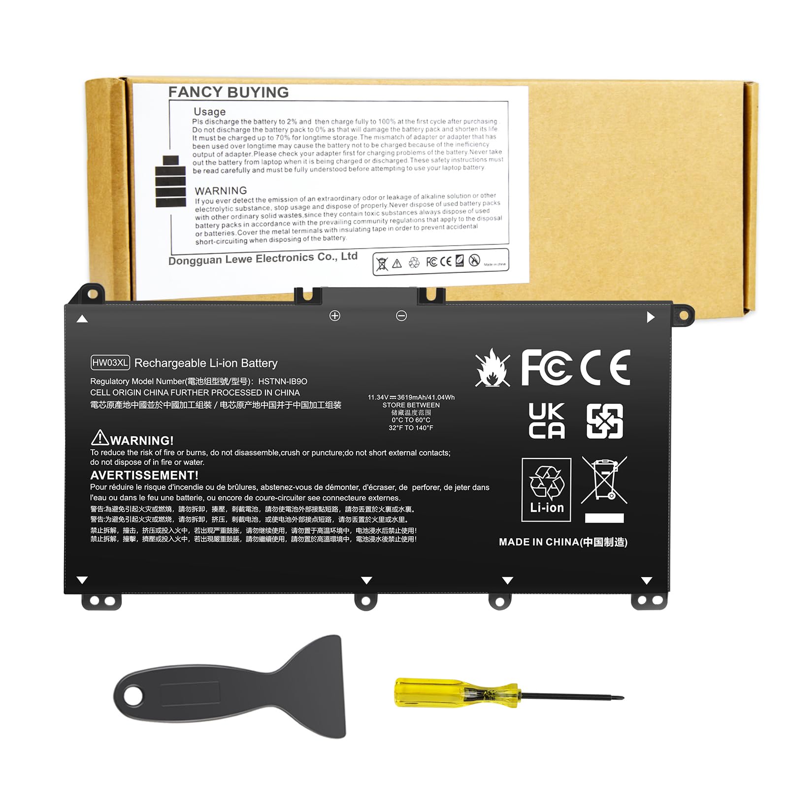 Hw03Xl L97300 005 Laptop Battery For Hp Pavilion 15 Eg 15 Eh 17 Cn 17 Cp 15 Eg0073Cl 15 Eg0070Wm 15 Eh0050Wm 17 Cn0Xxx 17 Cn0023