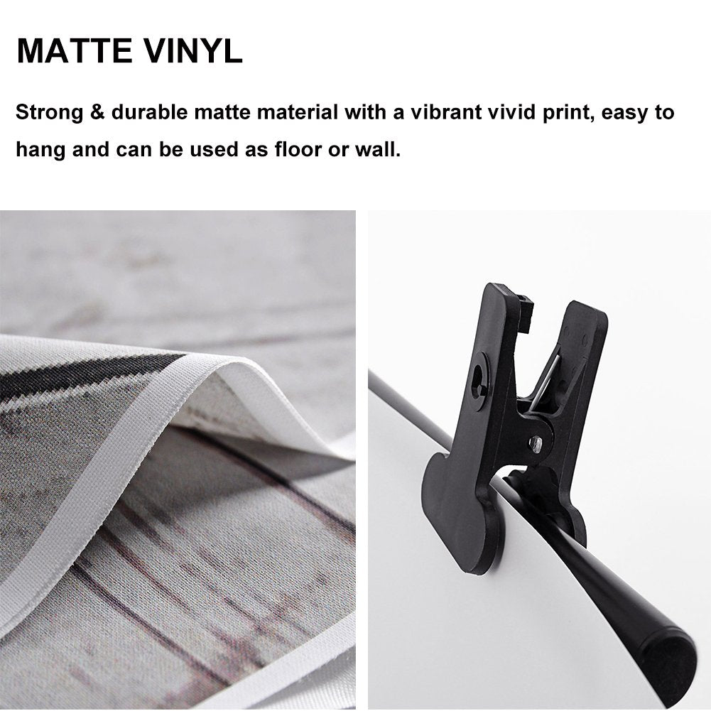 Lofaris Neon Glow(Not Glow) Birthday Party Photography Backdrop Colorful Graffiti Splatter In The Dark Happy Birthday Background