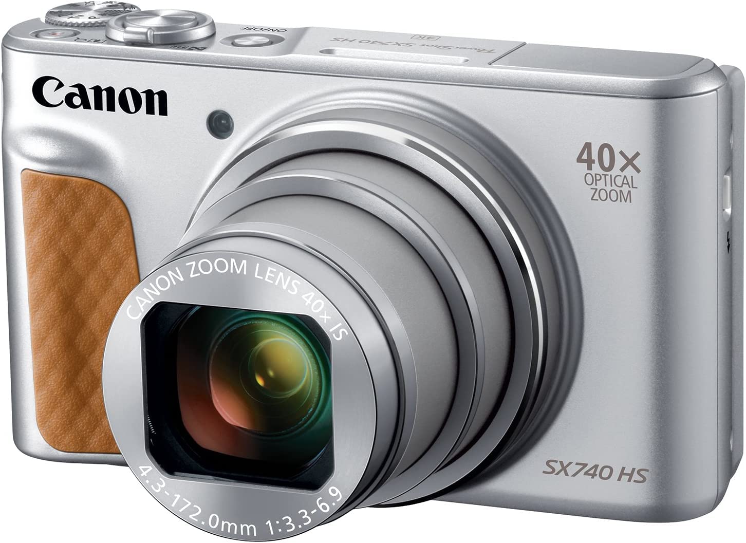 Canon PowerShot SX 740 HS (Silver)  International Model