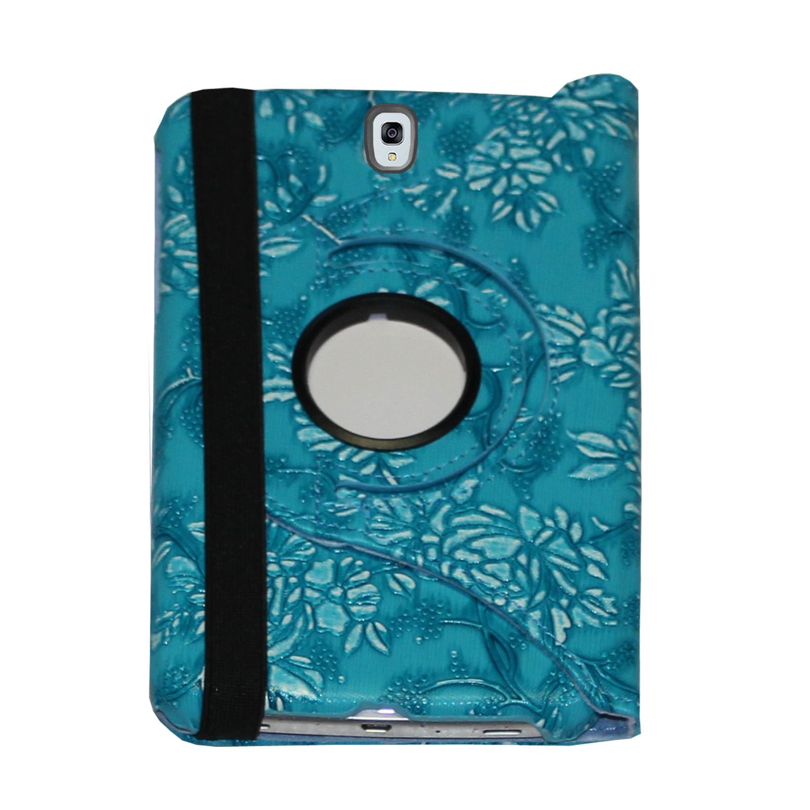 Galaxy Tab S3 9.7 Case   Jytrend (R) Rotating Stand Cover For Samsung Galaxy Tab S3 9.7 Inch Sm T820 Sm T825 Sm T827 Sm T820N Sm T825N Sm T827V Sm T820Nzkaxar Sm T827Vzkavzw (Em Blue Flower)