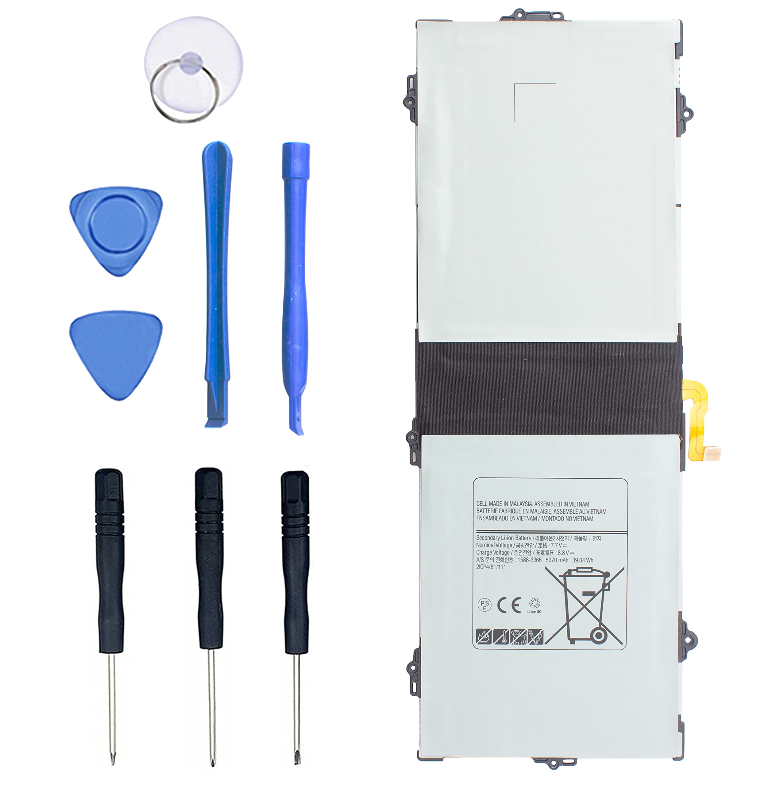 Eb Bw720Abe Eb Bw720Aba Replacement Battery For Samsung Chromebook Plus V2 Xe520Qab Xe521Qab K01Us K02Us K03Us, Chromebook 4 4+