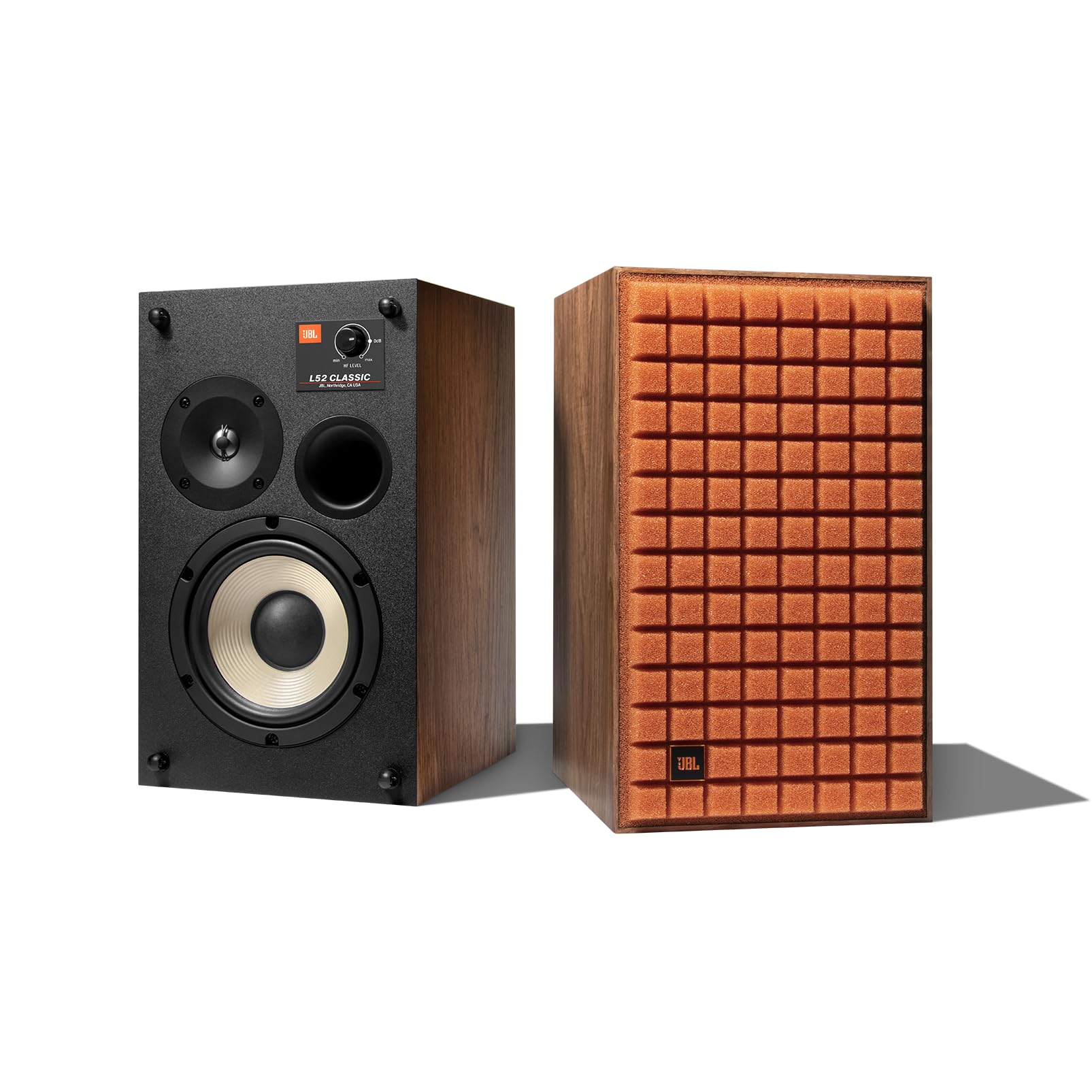 JBL L52 Classic 5.25inch Passive 2Way Bookshelf Loudspeakers (Pair)  Orange