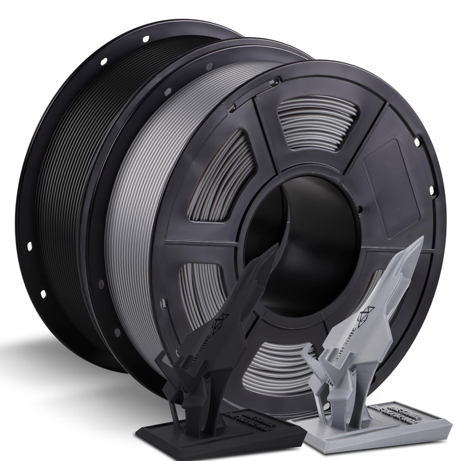 Anycubic Pla Plus (Pla+) 3D Printer Filament 1.75Mm Bundle, Dimensional Accuracy +/  0.02Mm, High Toughness, Print With Most Fdm