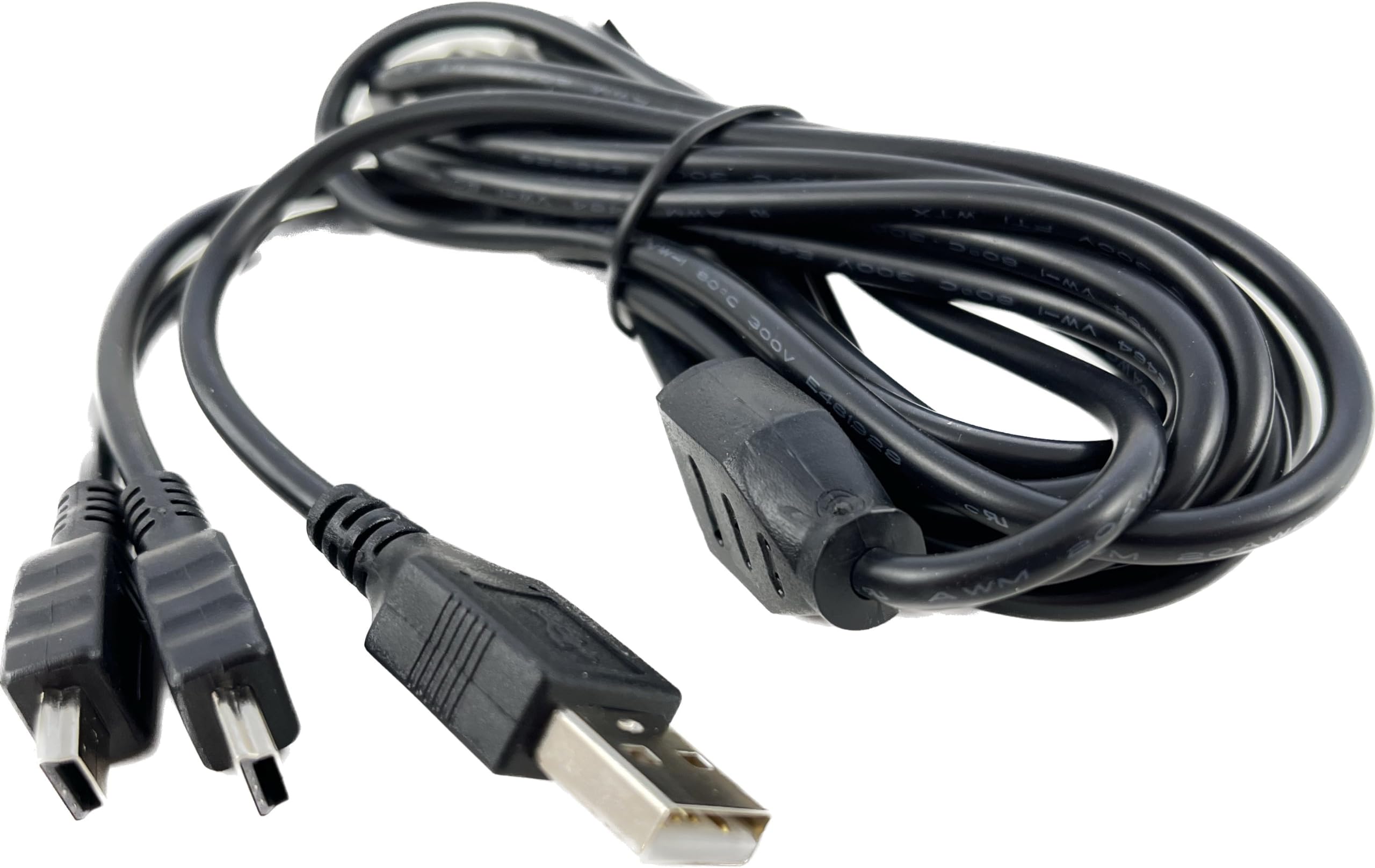 Omnihil 10Ft-Mini-Usb Splitter Cable Compatible With Texas Instruments Ti-89 Titanium